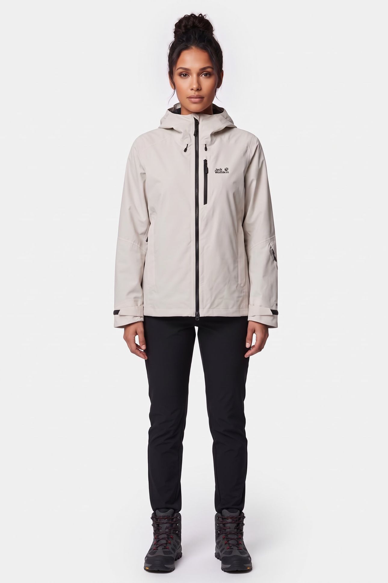 FLOWLINE 3IN1 JACKET PALE SAND 1