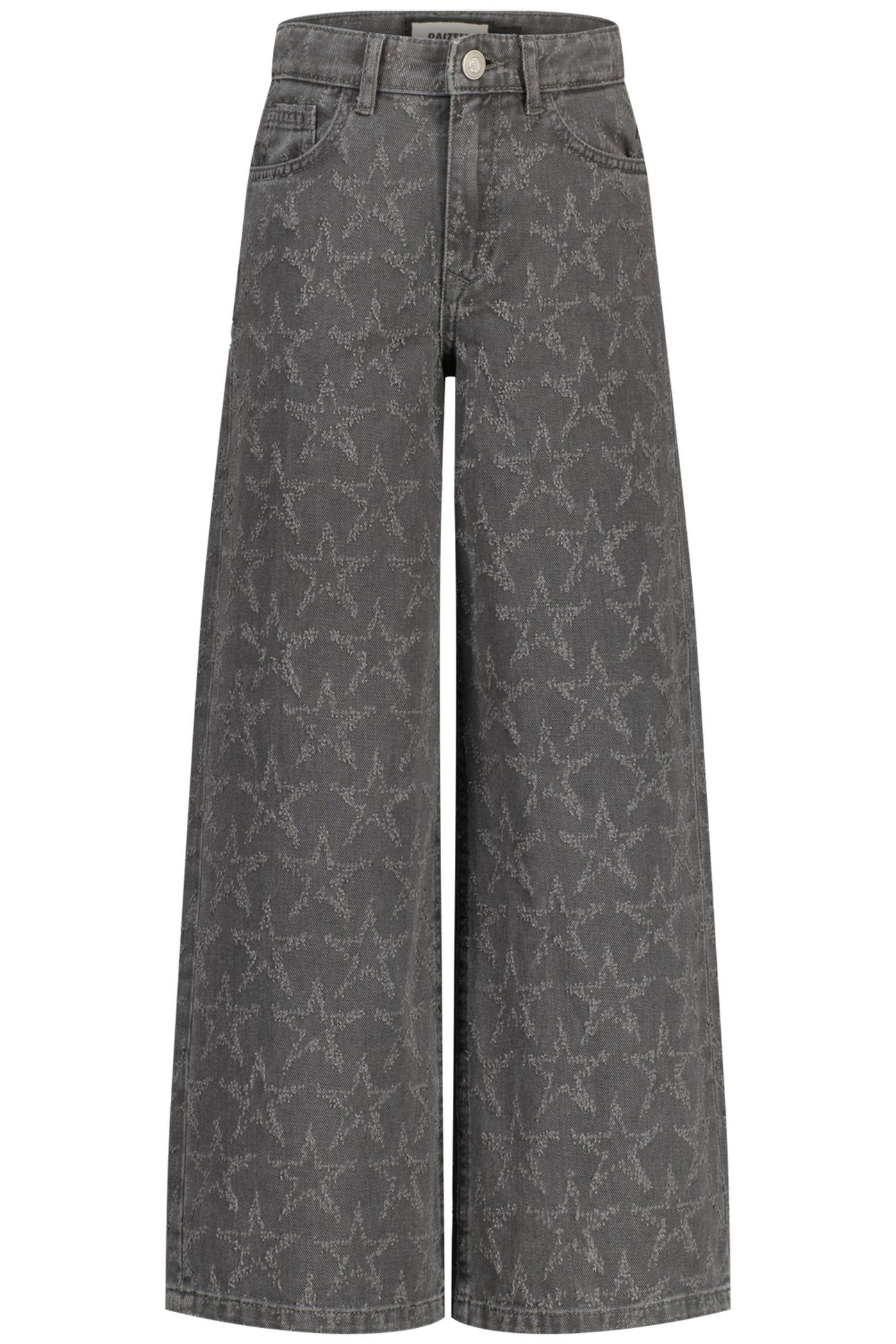 GIRLS MONACO LASER JEANS MID GREY STONE 1