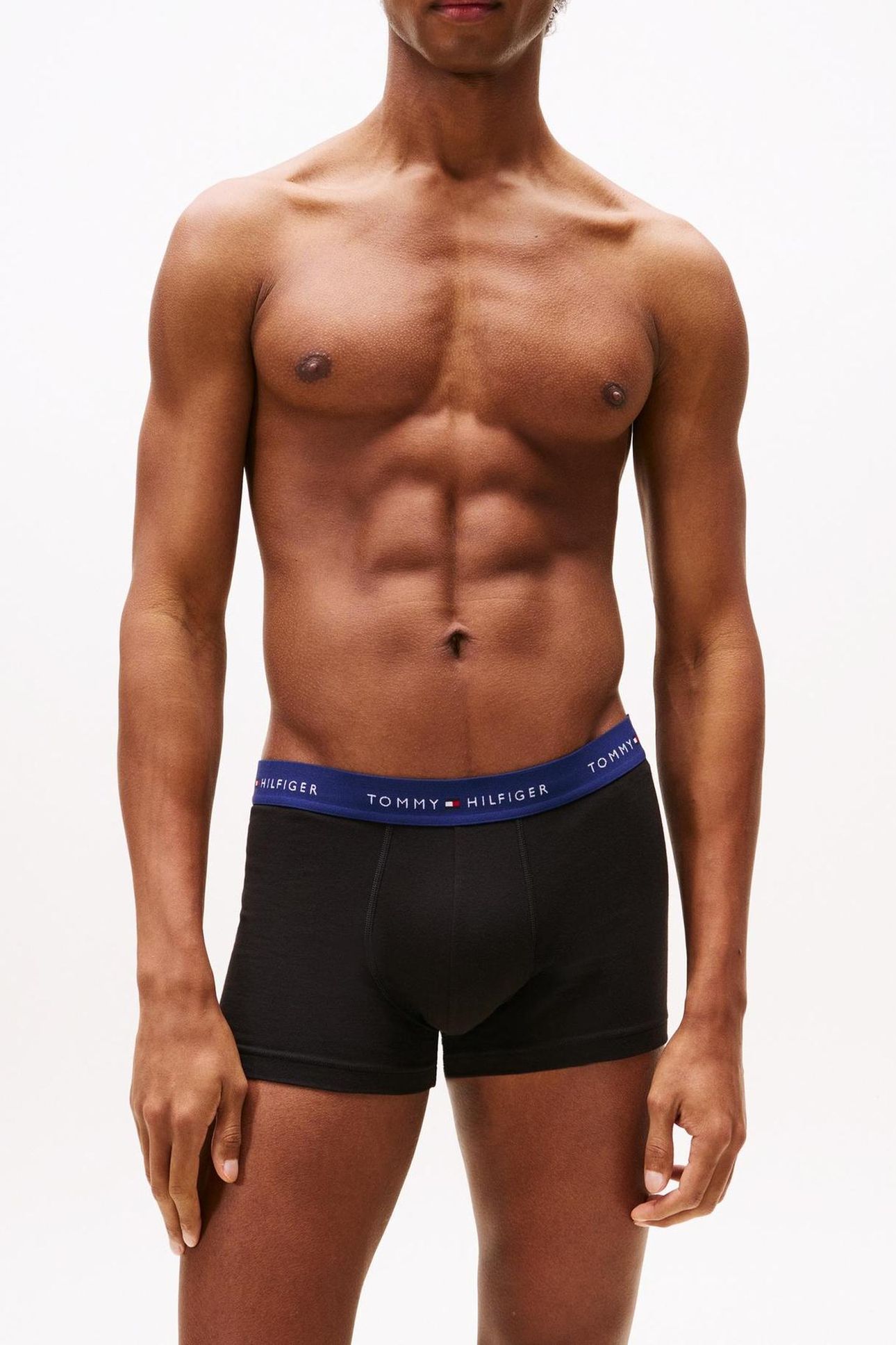 3-PACK WAISTBAND TRUNK ORN GRN/PRP NVY/VES BLU 3