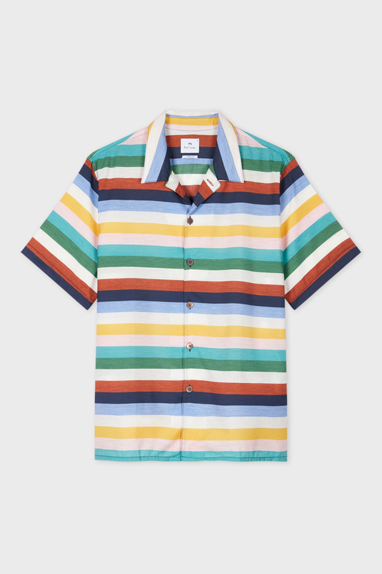 MENS SS CASUAL FIT SHIRT CYCLIST STRIPE 4