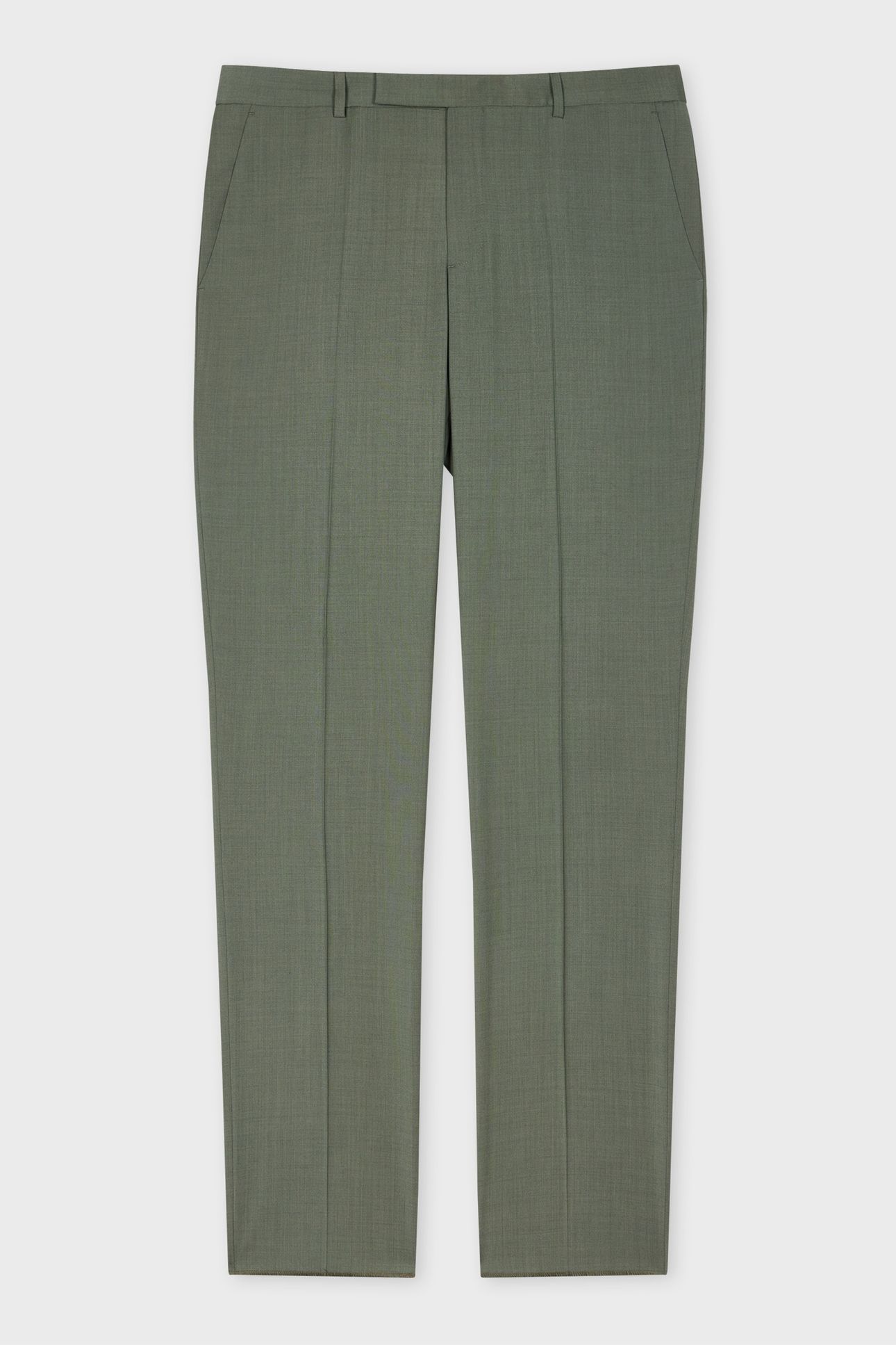 MENS TAILORED FIT 2 BUTTON SUIT PETROL GREEN 2