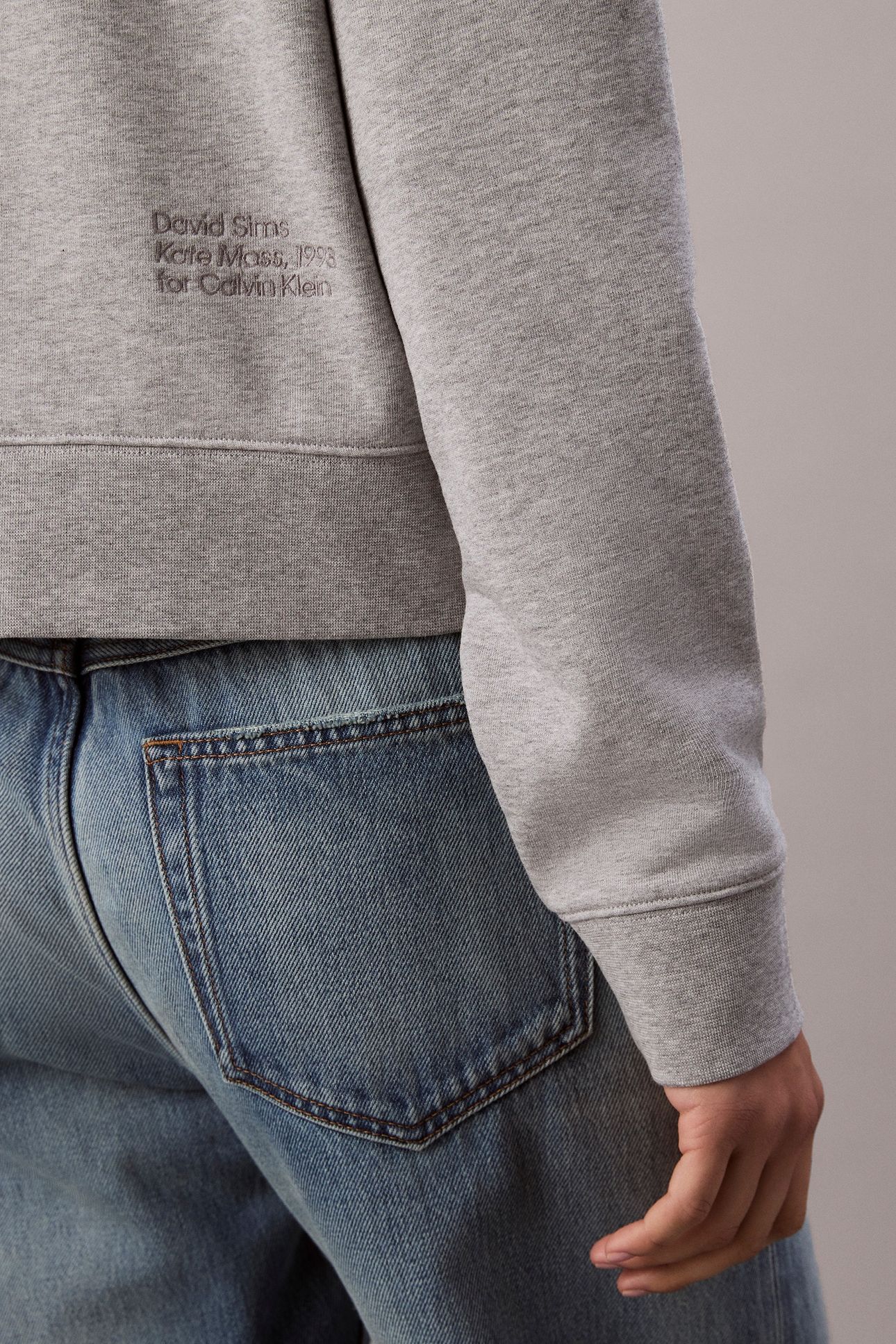 CLASSIC KATE TERRY CREW HEROIC GREY HEATHER 5