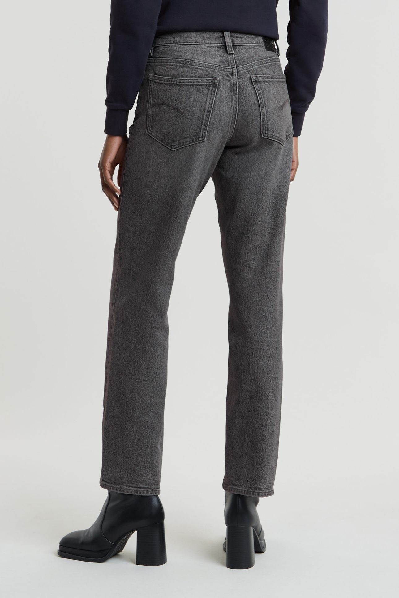 VIKTORIA HIGH STRAIGHT DARK GREY 2