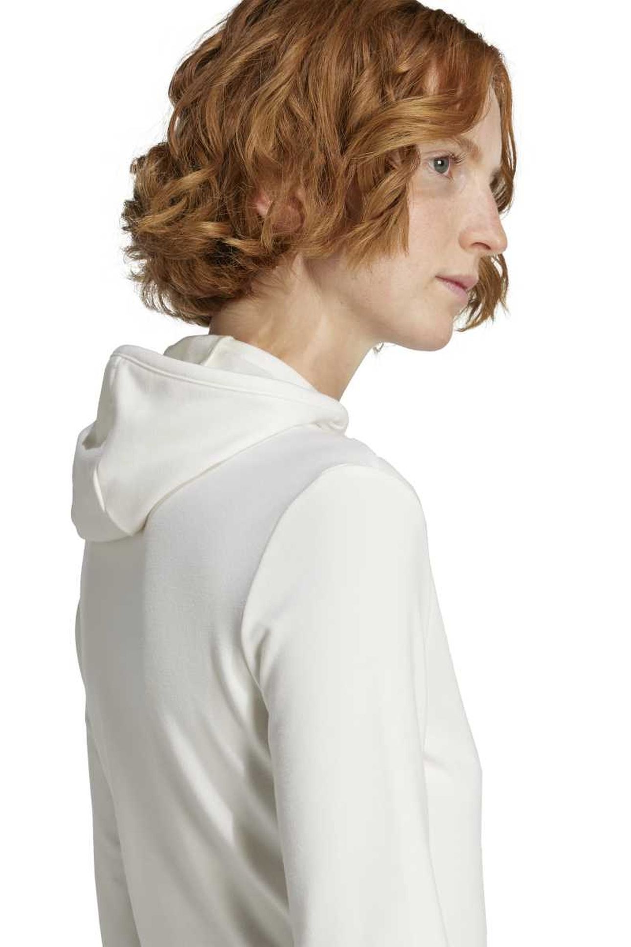 ESSENTIAL HOODED LS CLOUD WHITE 6