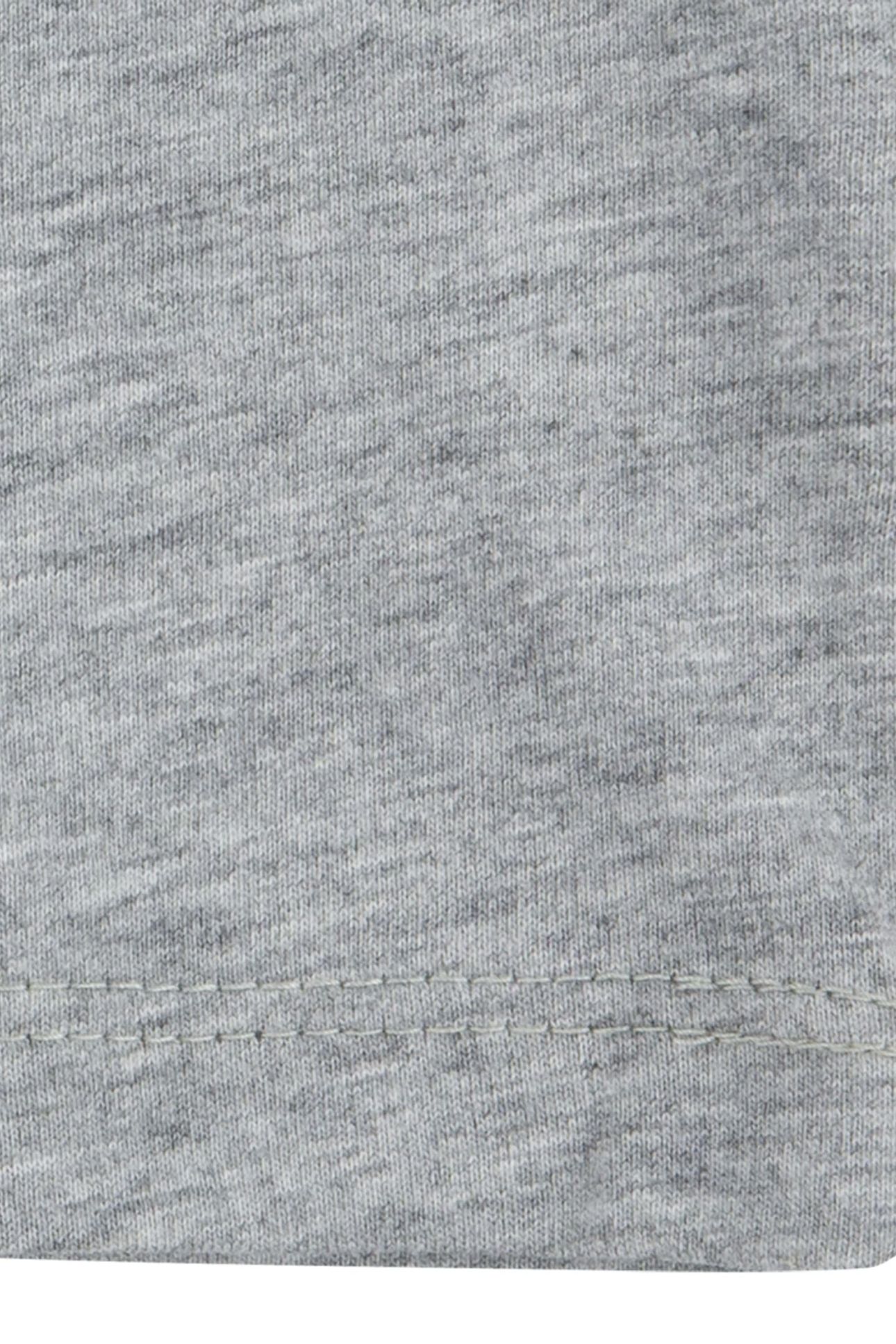 BOYS S/S BATWING TEE GREY HEATHER 4