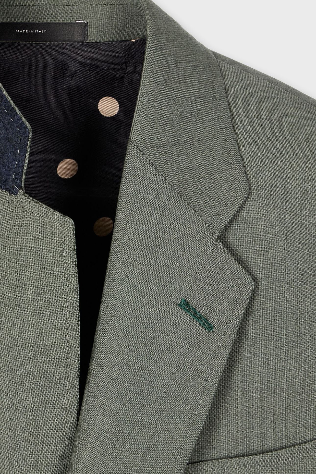 MENS 2 BUTTON JACKET PETROL GREEN 9