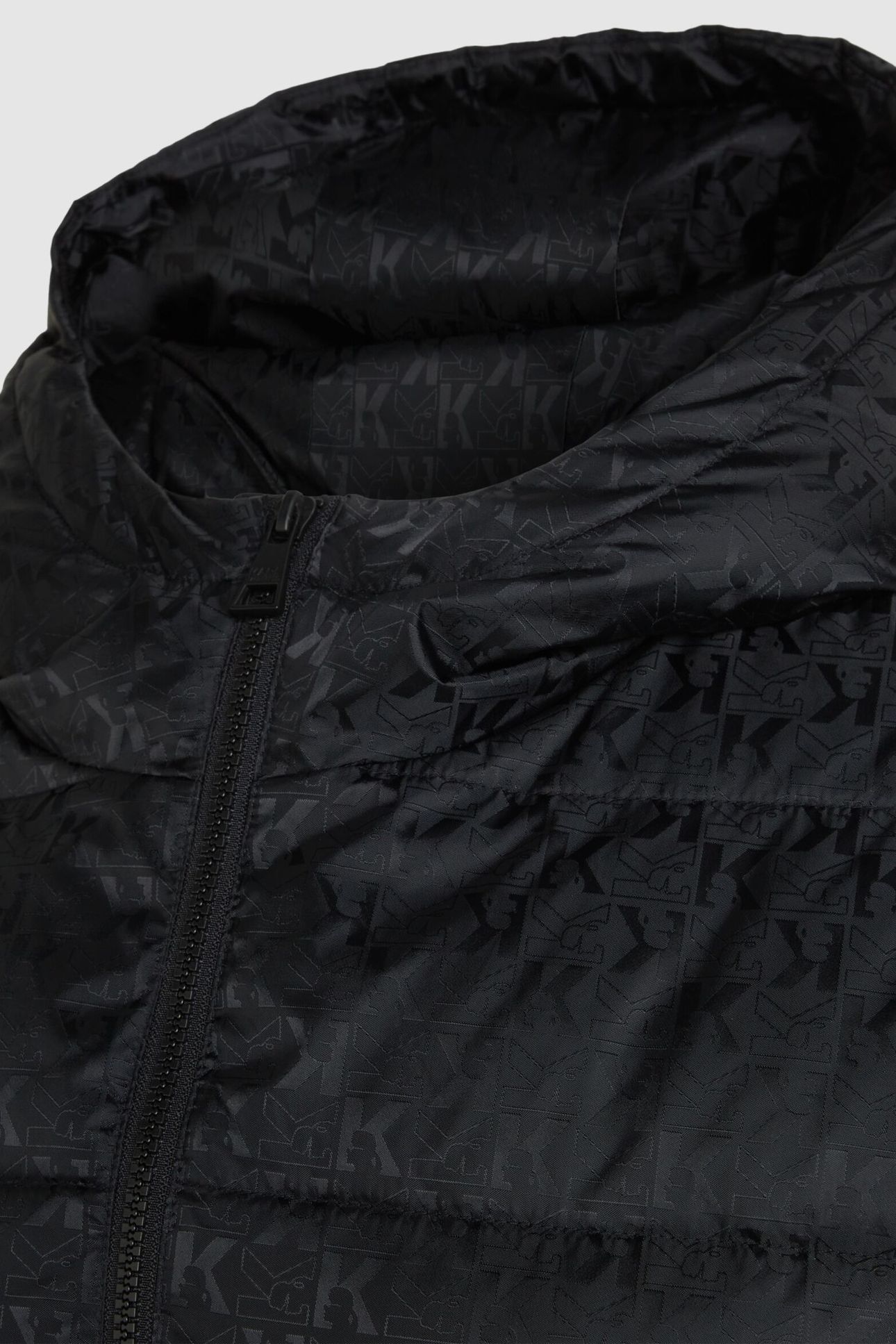 JACQUARD PUFFER BLACK 5