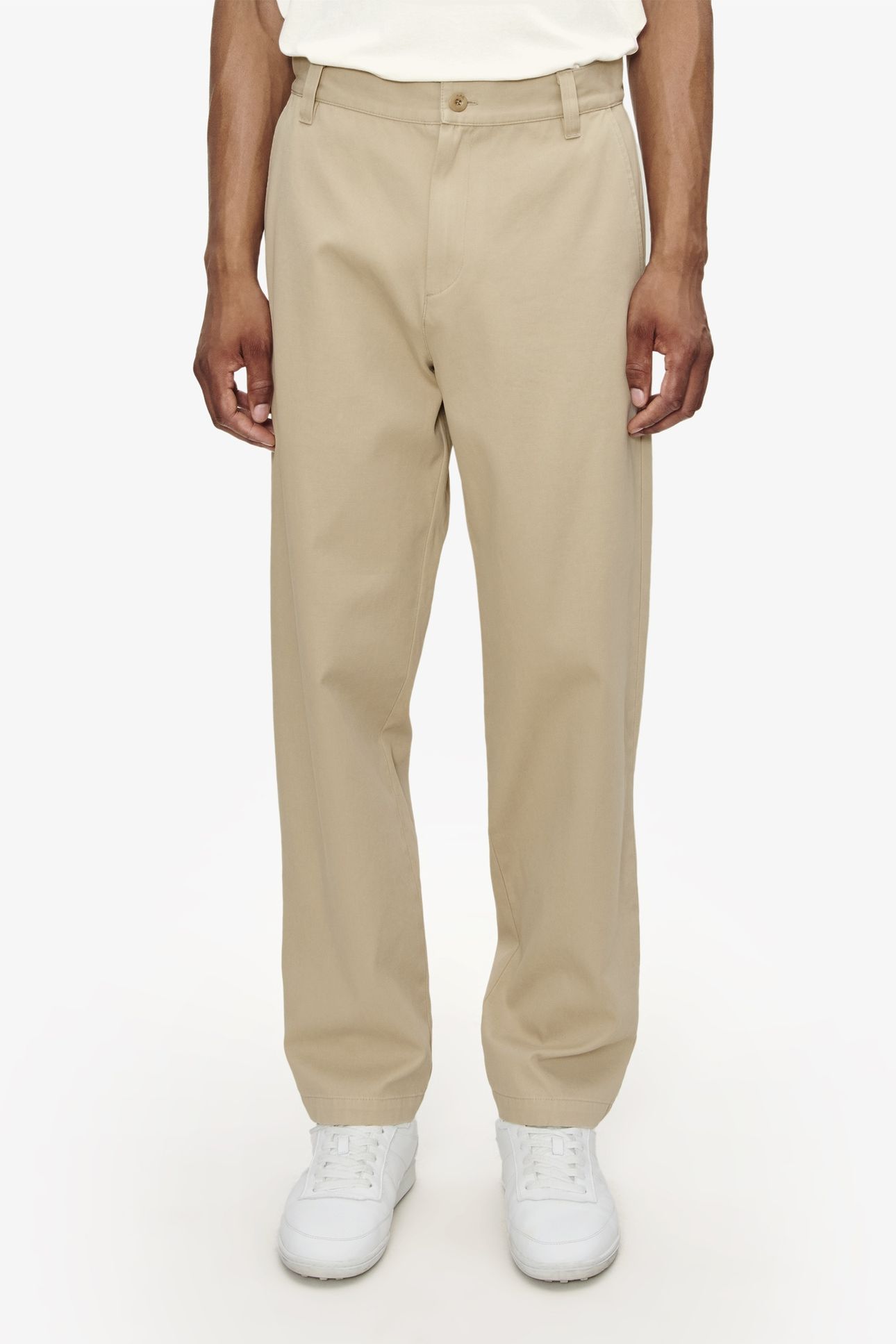UNISEX CHINOS LAWRENCE BEIGE 1