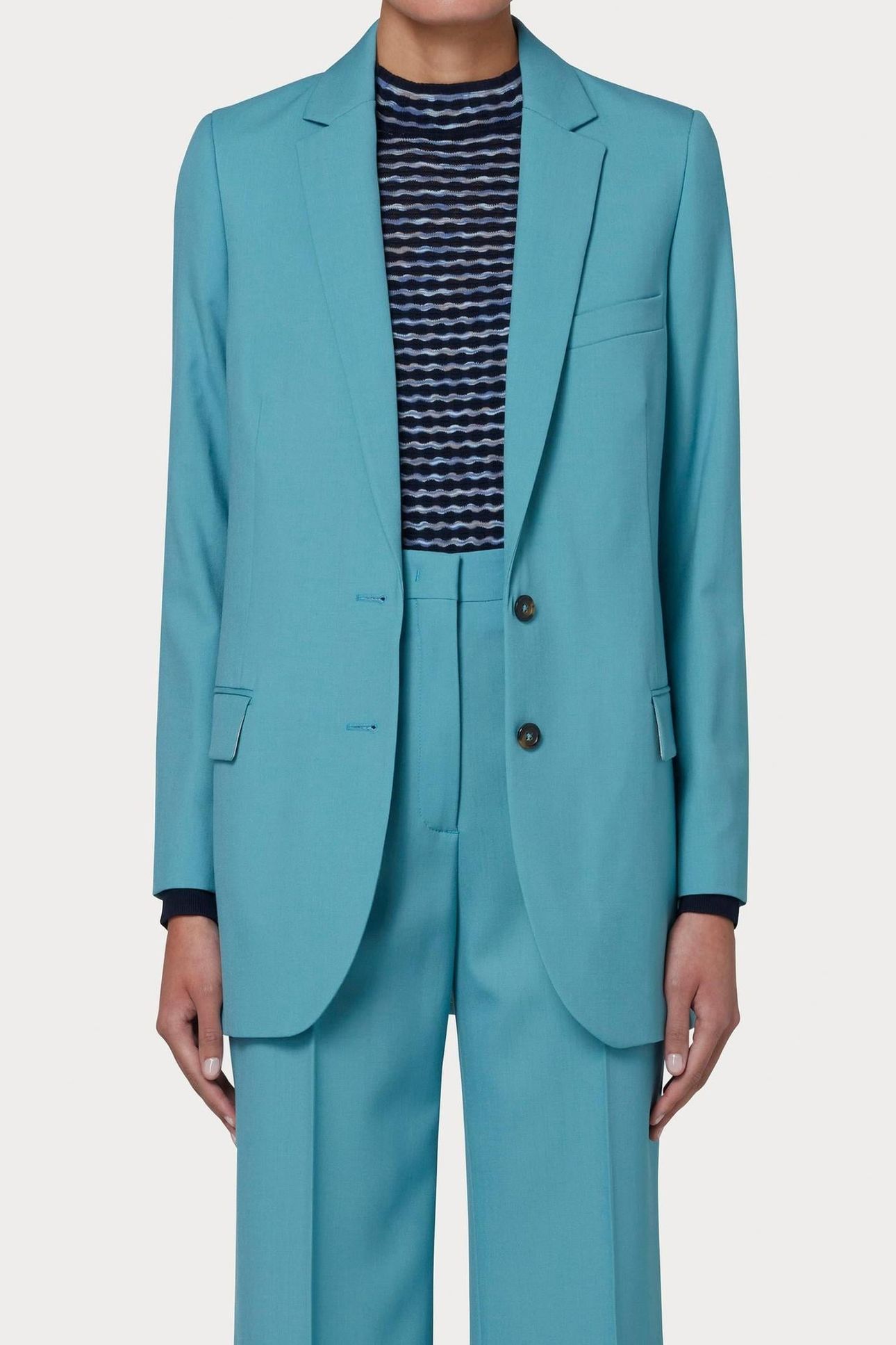 WOMENS JACKET GREYISH BLUE 1