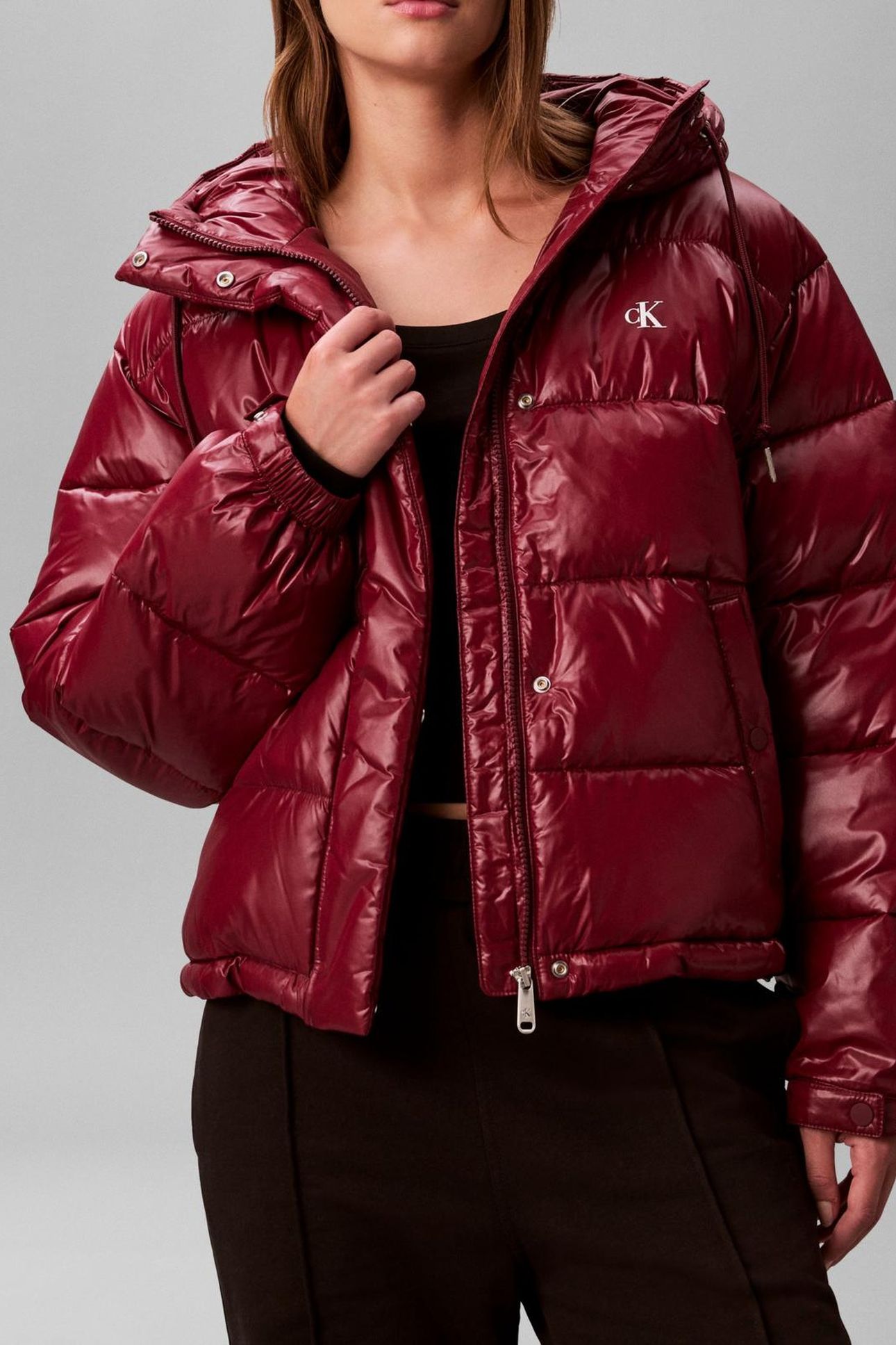 SHINE PUFFER JACKET TAWNY PORT 1