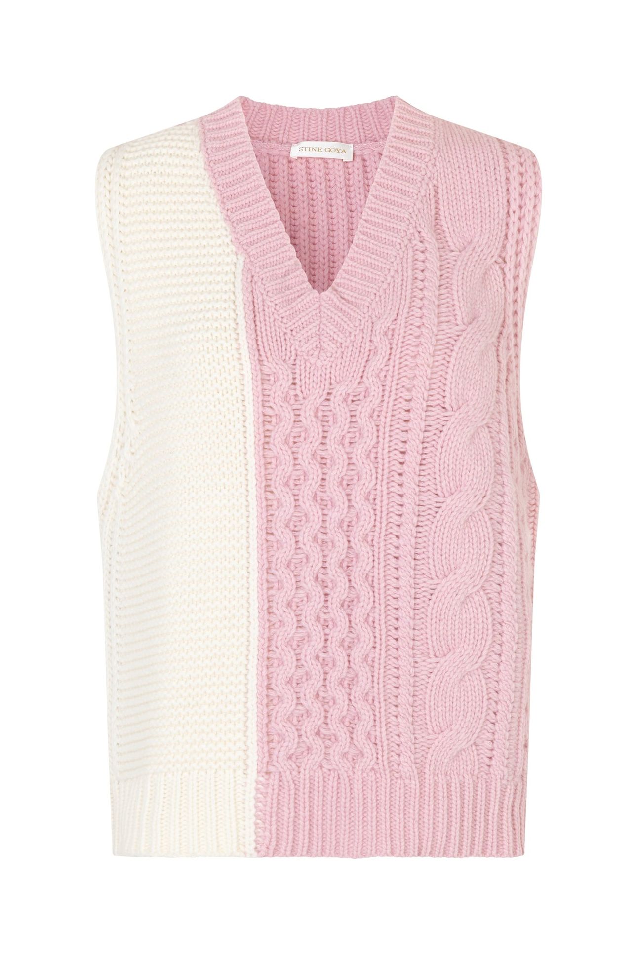 CINDI PATCHWORK MULTI KNIT COLOUR BLOCK 5