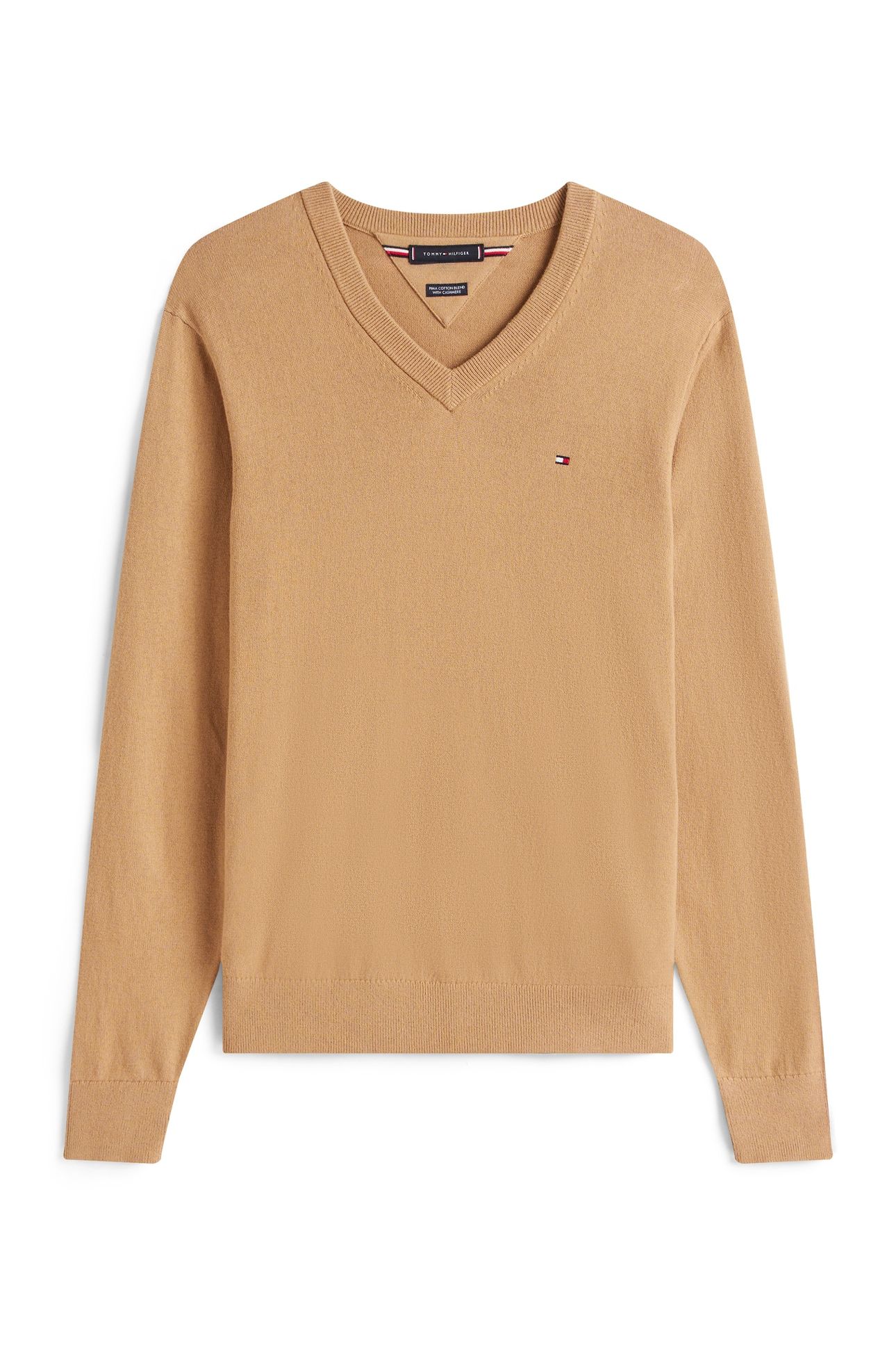PIMA COTTON CASHMERE SWEATER TIMELESS CAMEL 4