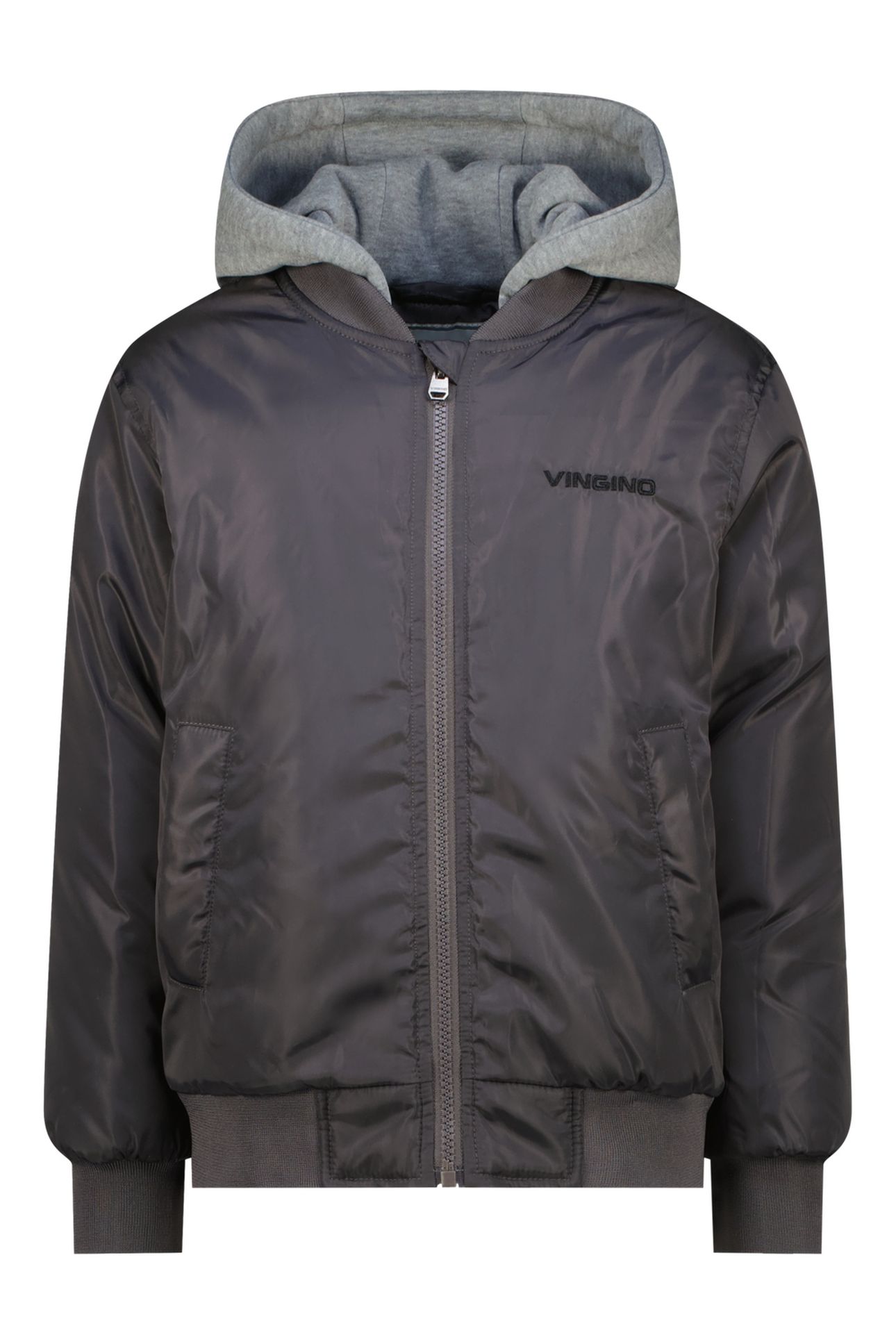 BOYS TOCER JACKET OUTDOOR GREY STONE 4