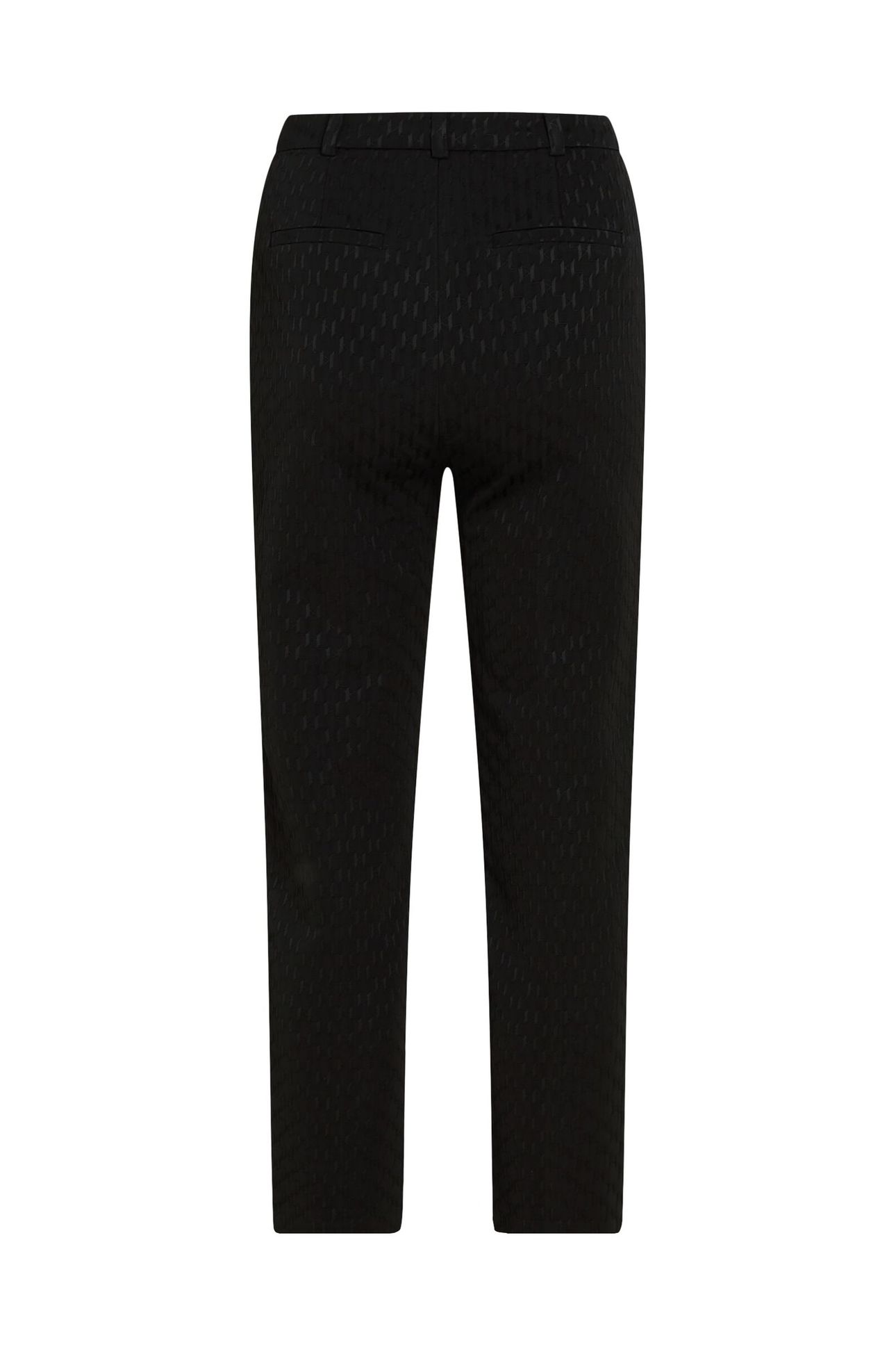 MONOGRAM SUIT PANTS BLACK 5