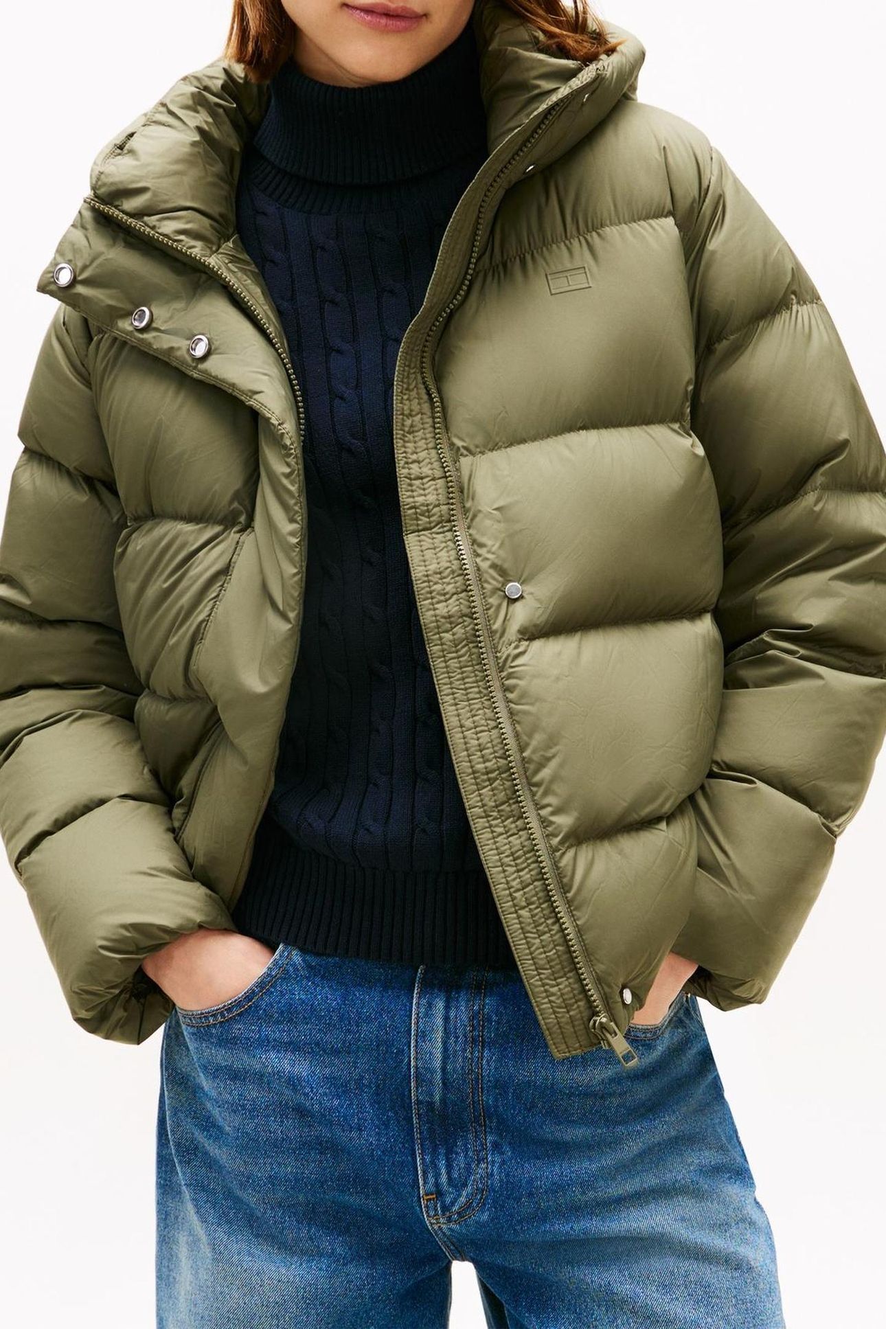 MODERN DOWN REG JACKET UTILITY OLIVE 4