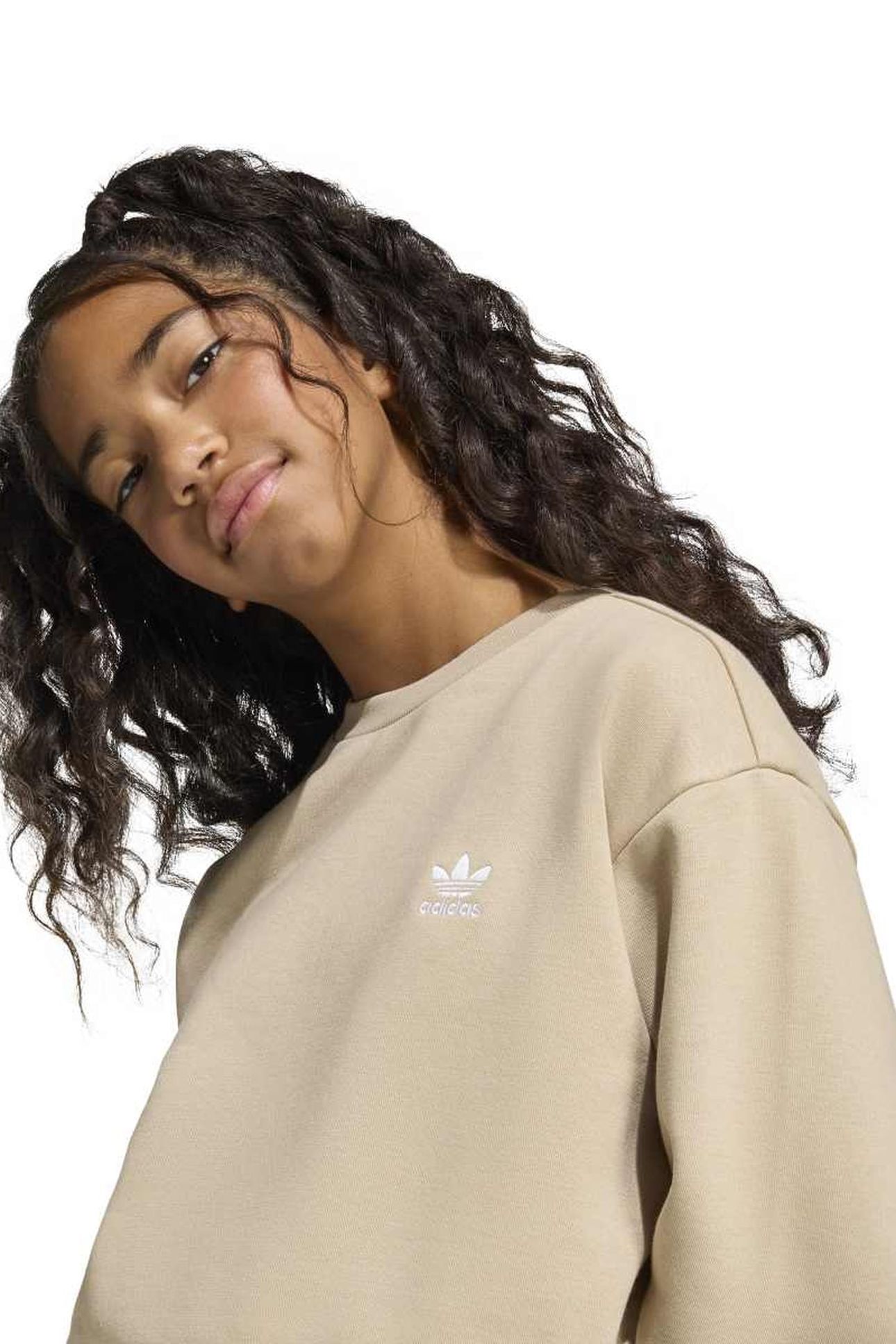 JUNIOR BOXY CREW STONE KHAKI 5