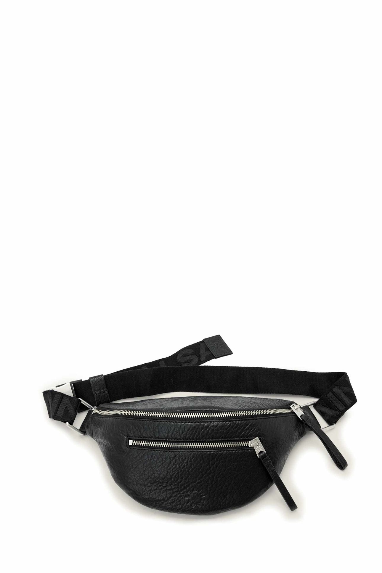 ITOKO LEATHER BUMBAG BLACK 1