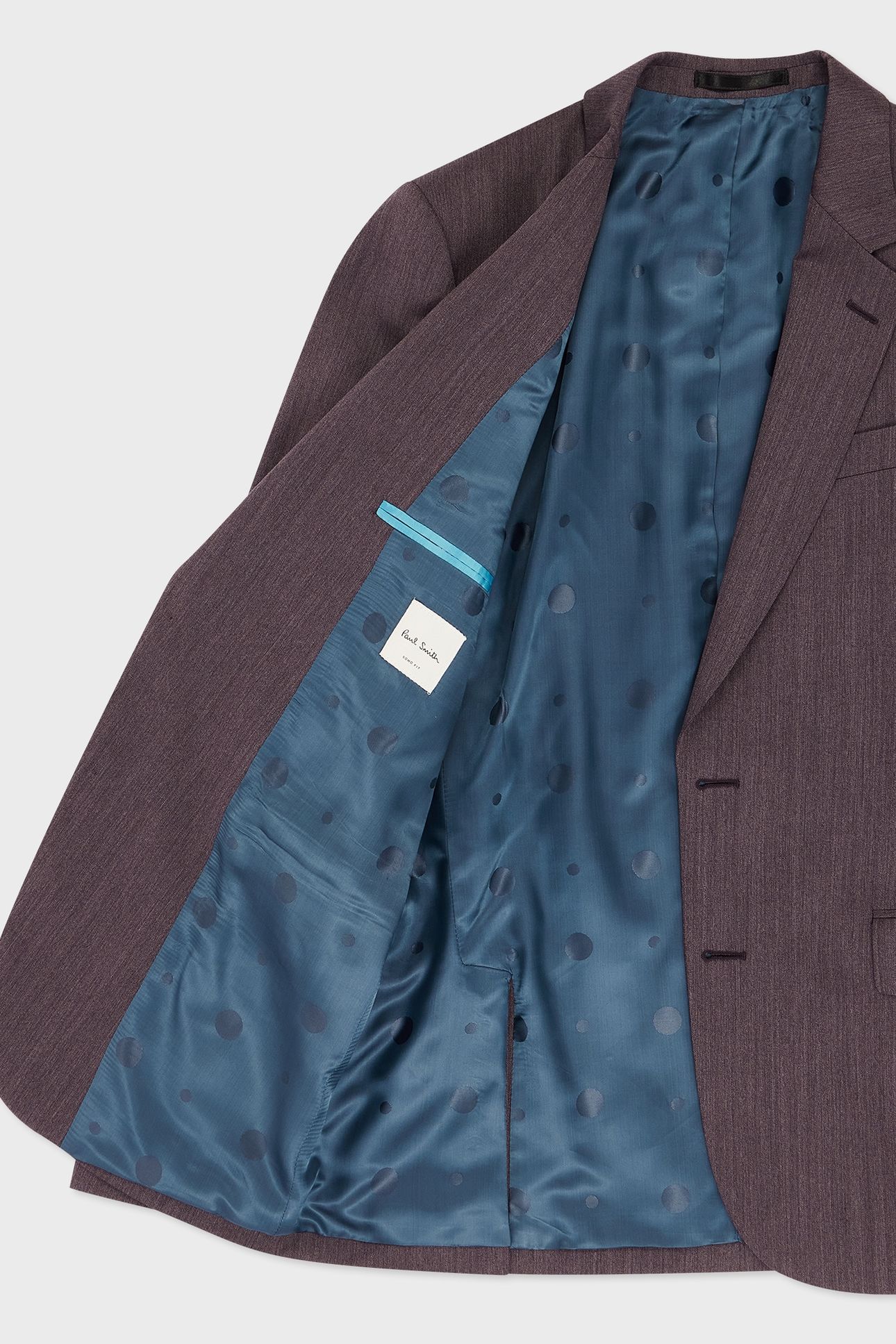 MENS TAILORED FIT 2 BUTTON SUIT PINK 6