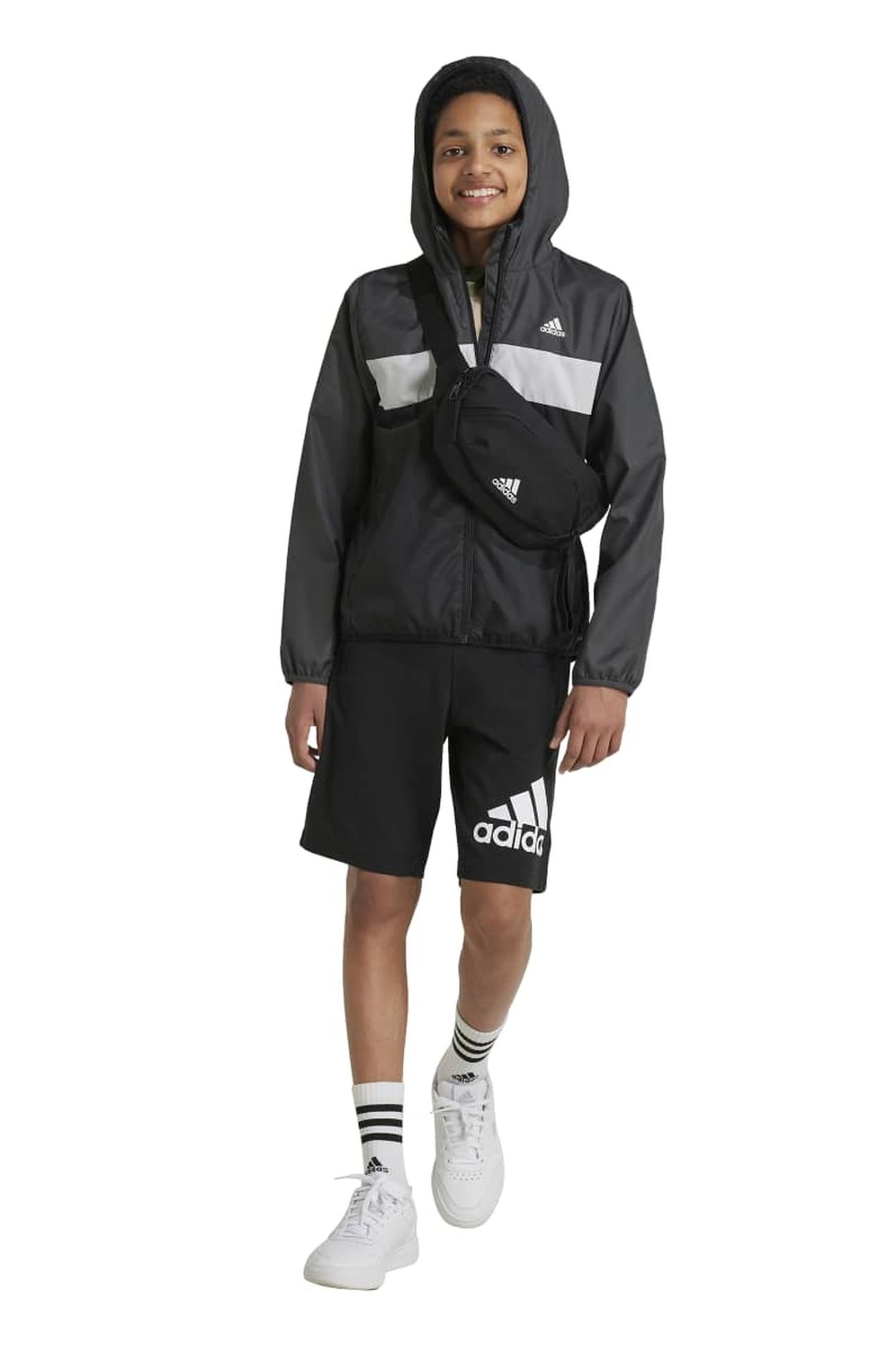 JUNIOR TIBERIO WINDBREAKER GREY SIX 5