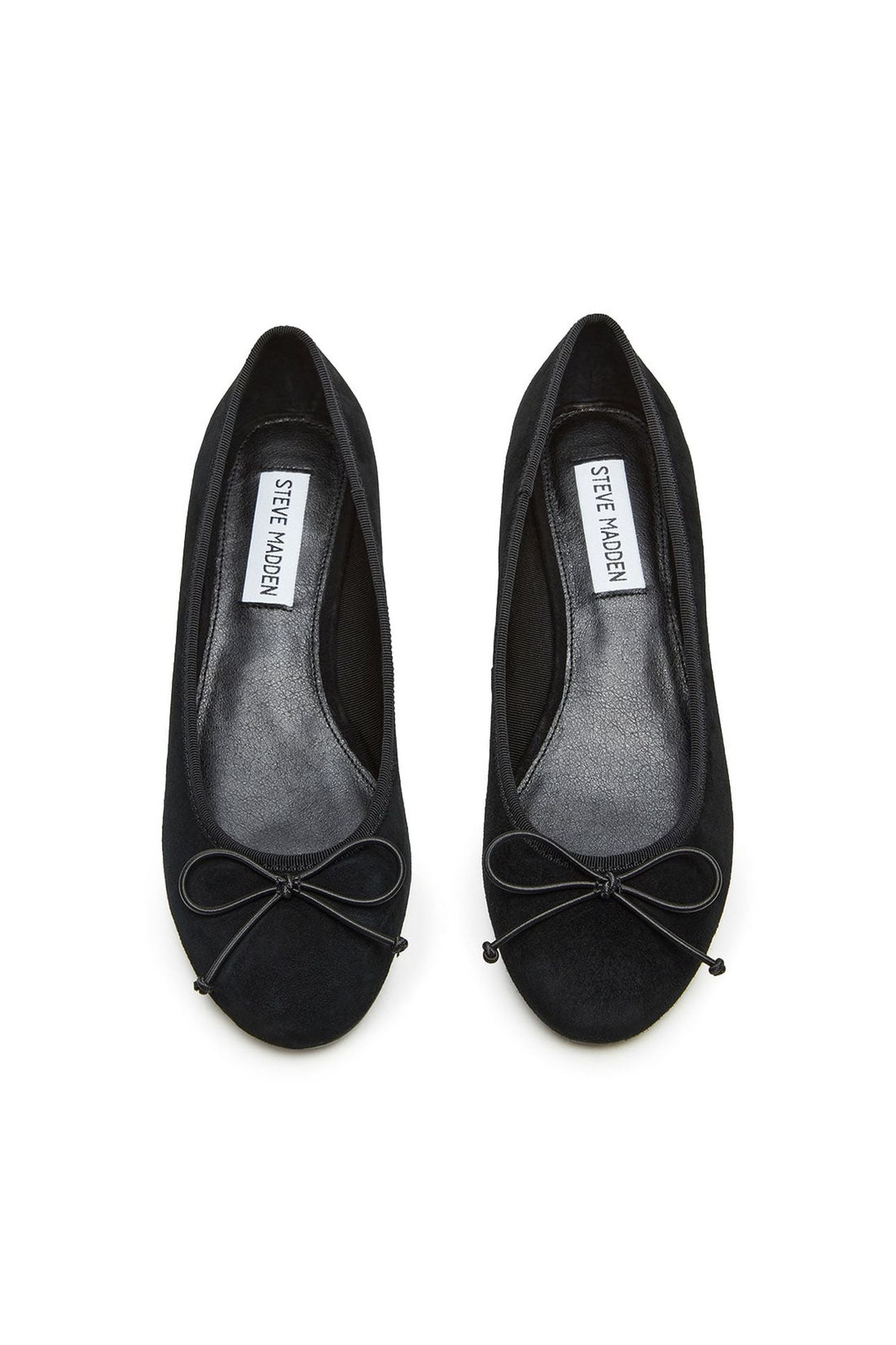 CHERISHER FLAT SHOES BLACK SUEDE 4