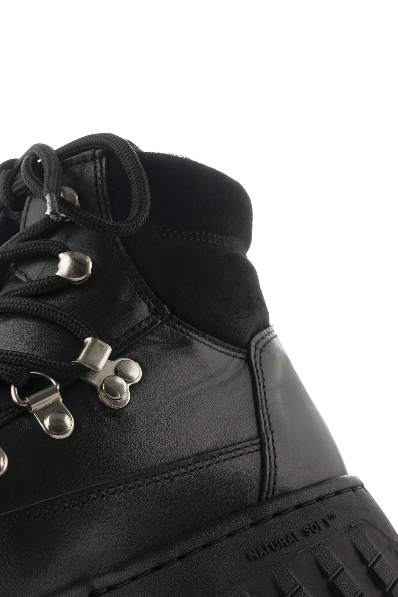 IRIS TRACK LEATHER BLACK 8