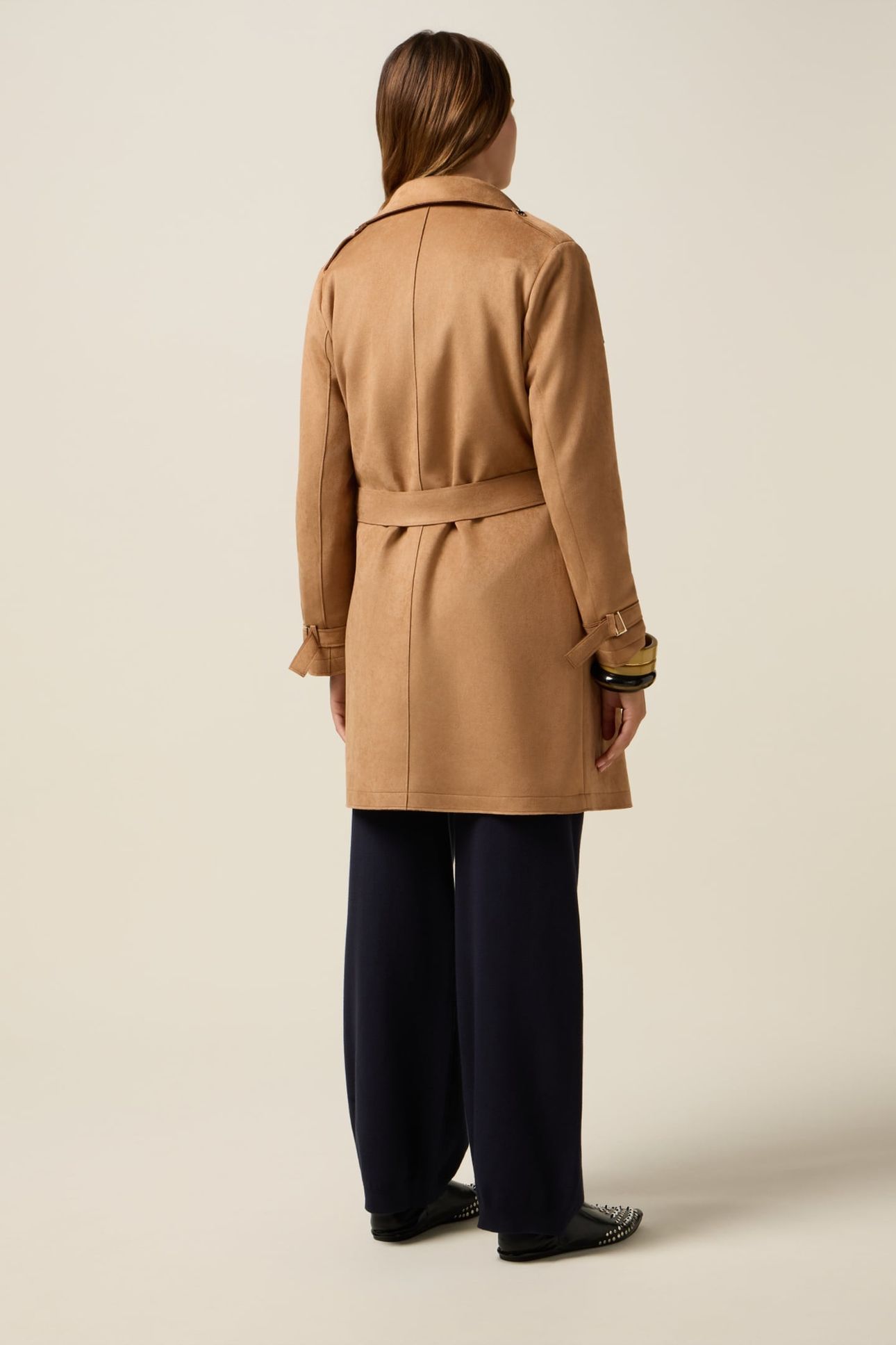 BELTED TRENCH COAT BEIGE 3