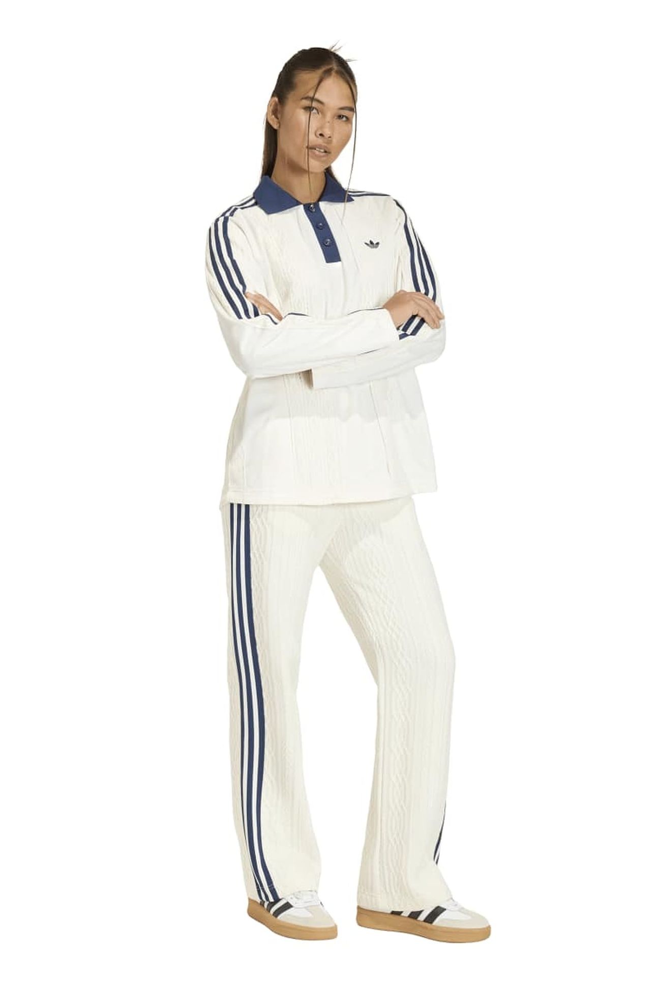 KNIT TRACK TOP OG OFF WHITE 1