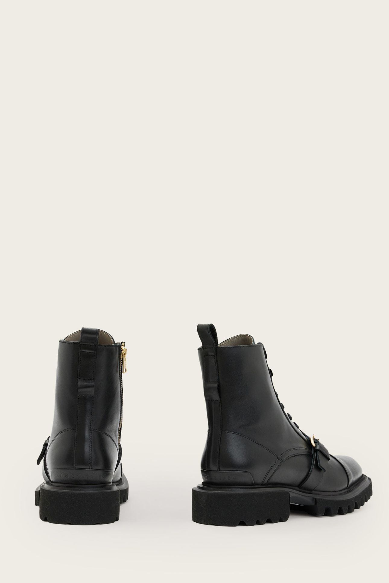 TORI BOOT BLACK/WARM BRASS 4