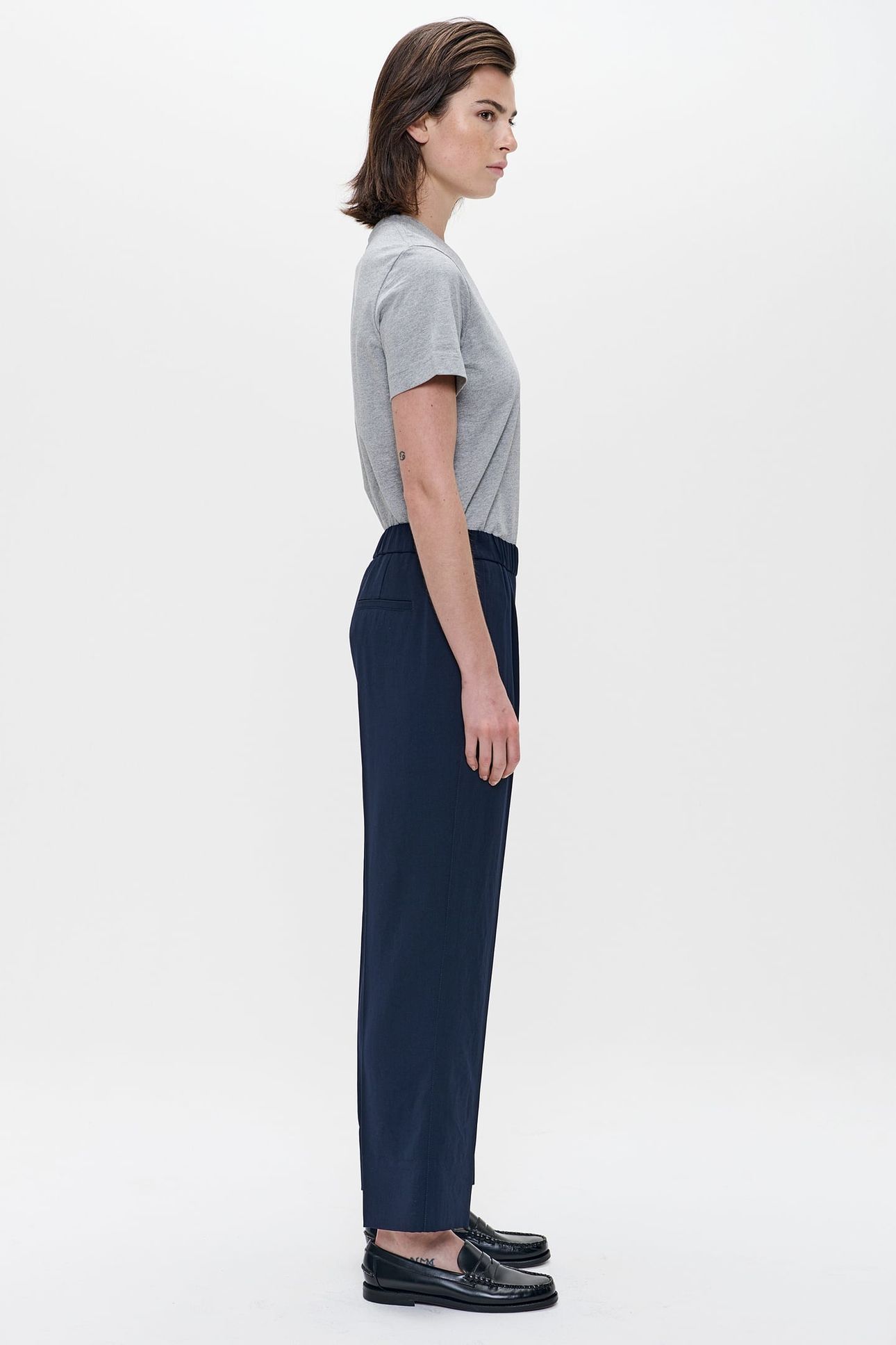 JAPANESE CREPE NEW CHINO MIDNIGHT BLUE 4