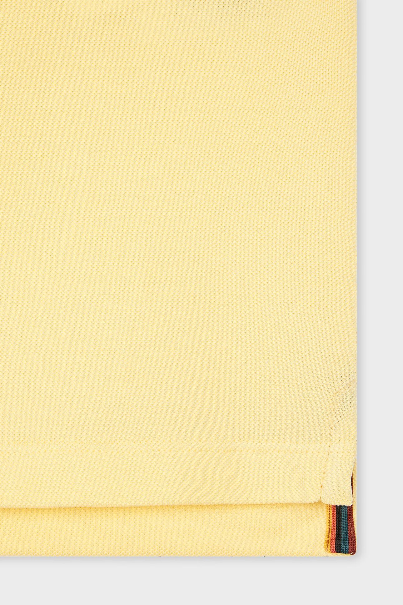 MENS STR PLACKET POLO YELLOW 6