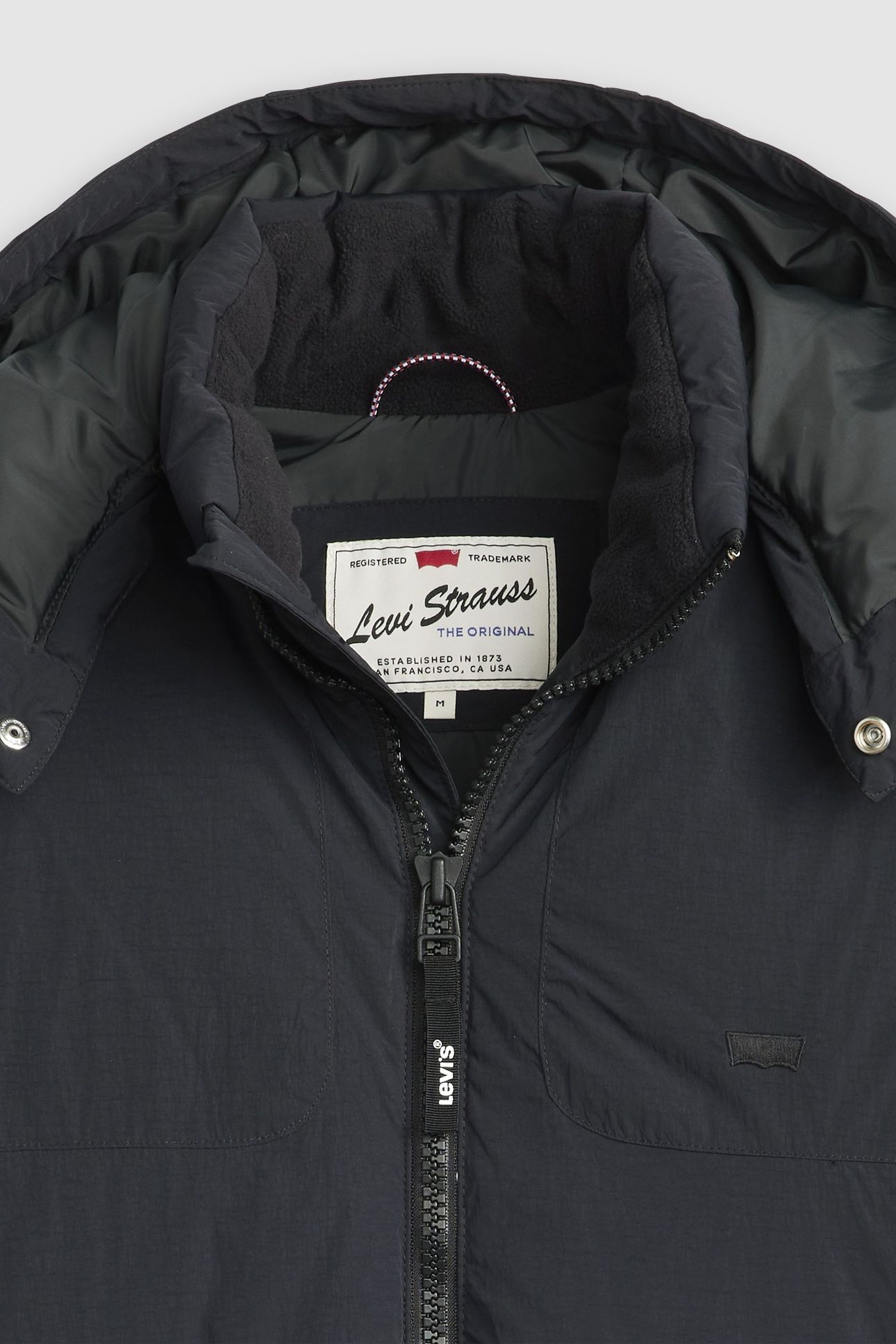 ROCKRIDGE SHORT PUFFER JET BLACK 5