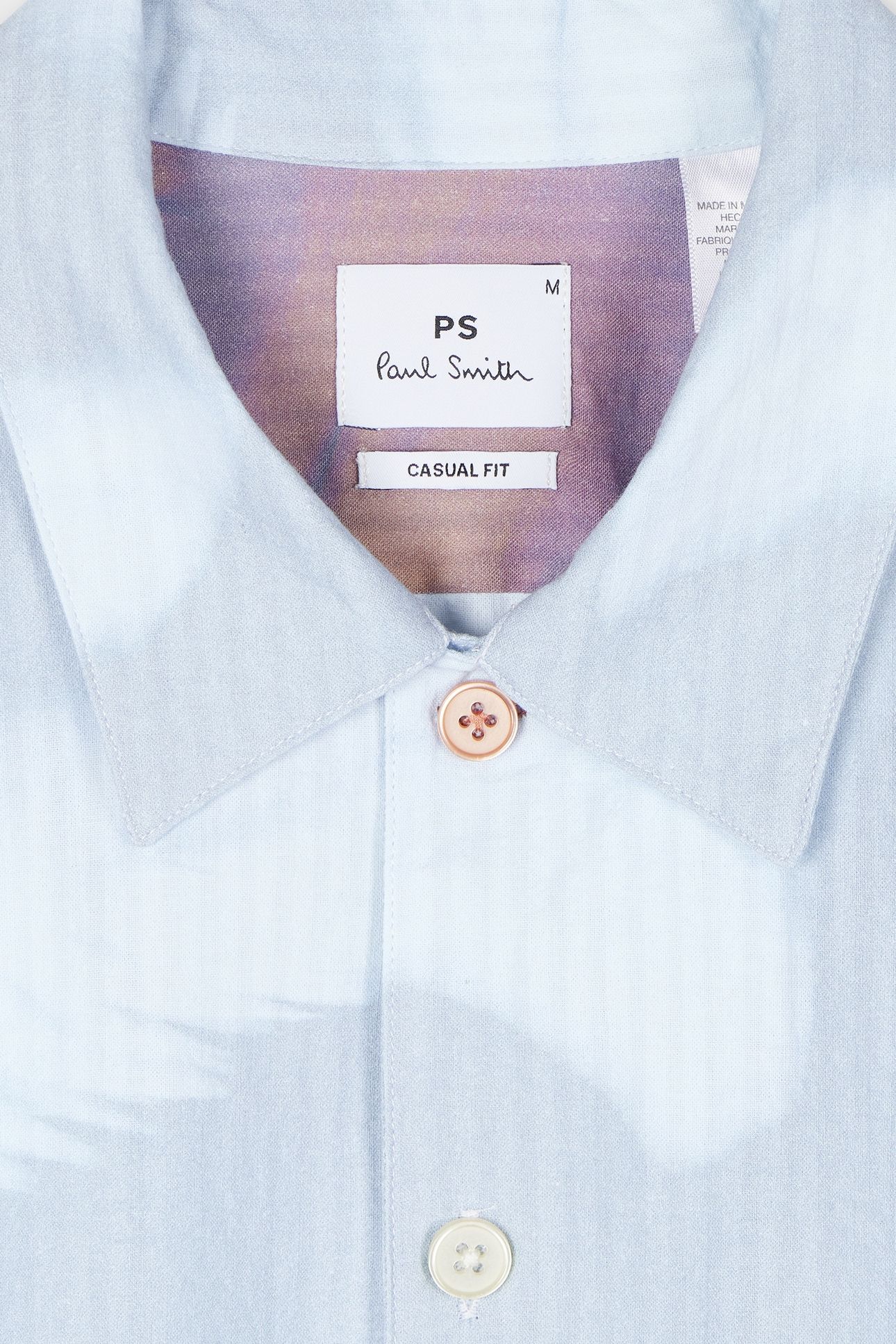 MENS SS CASUAL FIT SHIRT LIGHT BLUE 5