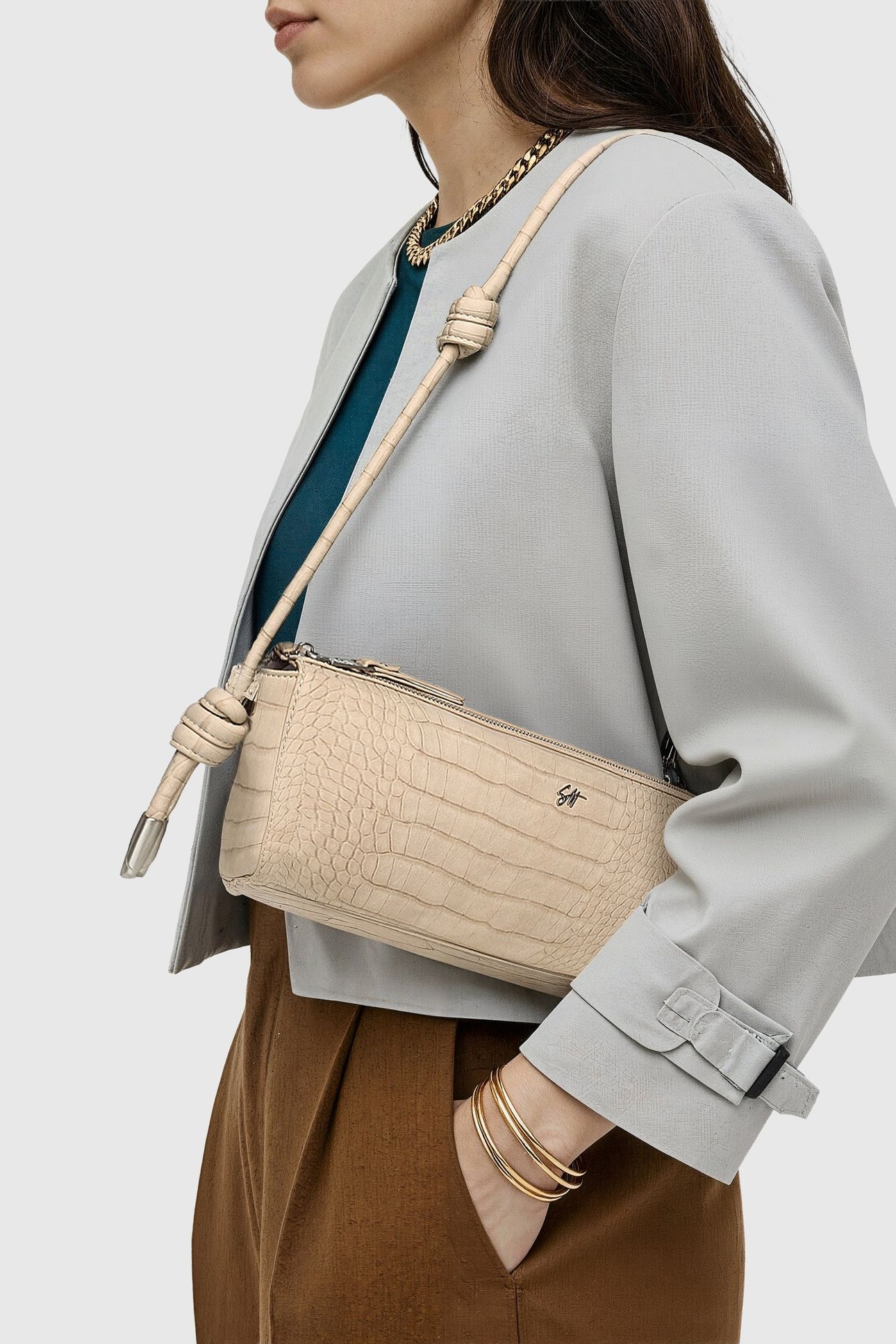 UNISEX BTORRESC BAGS BEIGE 2