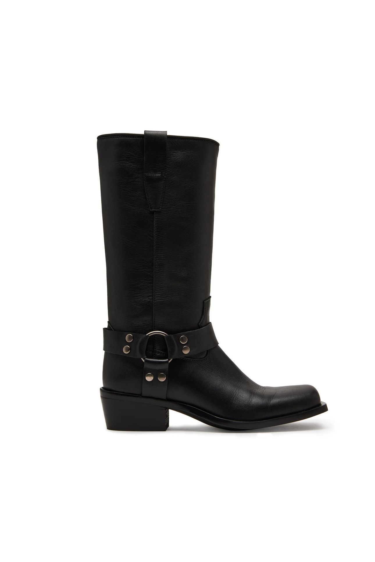 RUSKIN BOOTS BLACK LEATHER 1