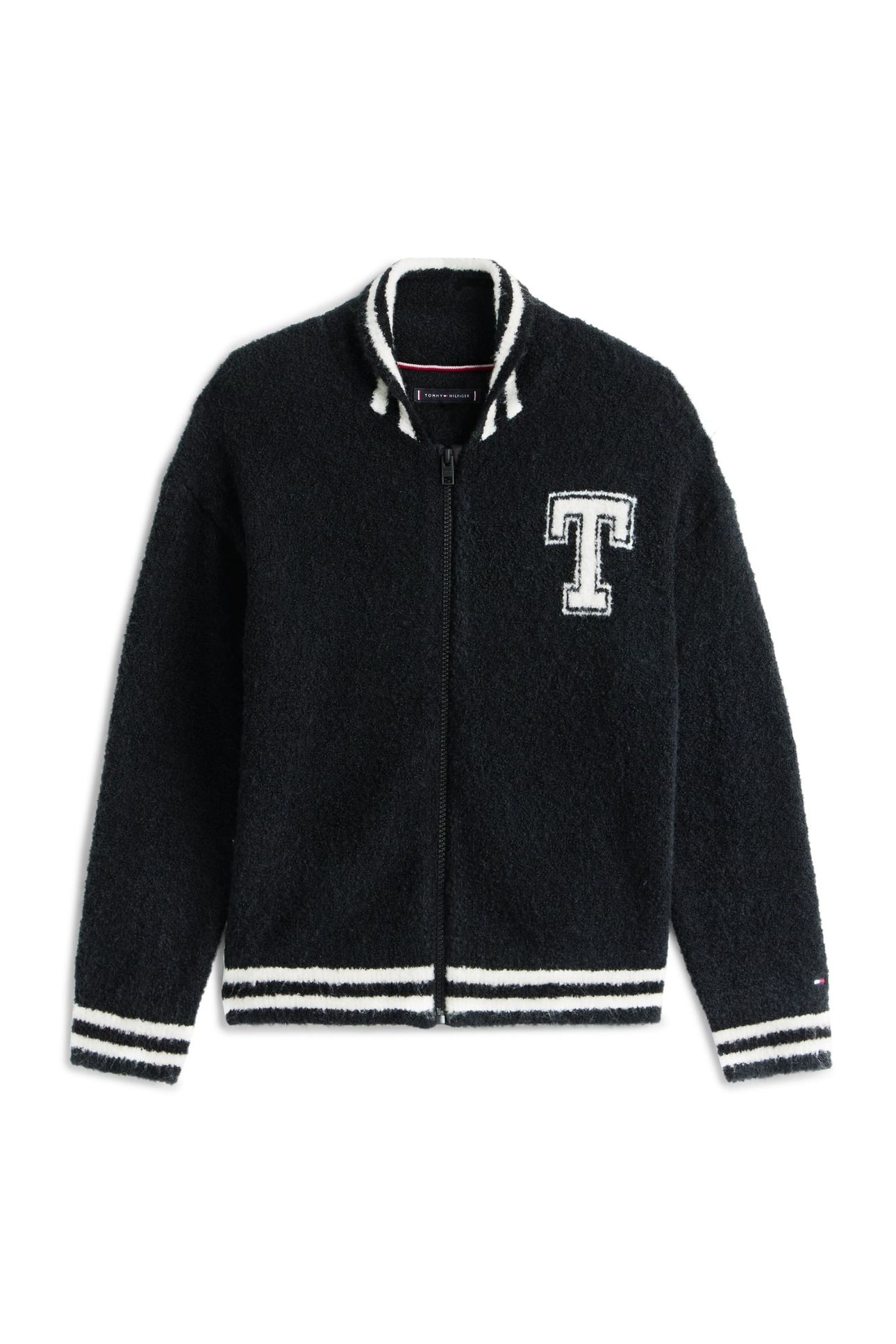 BOYS WOOL BLEND SWEATER BLACK 4