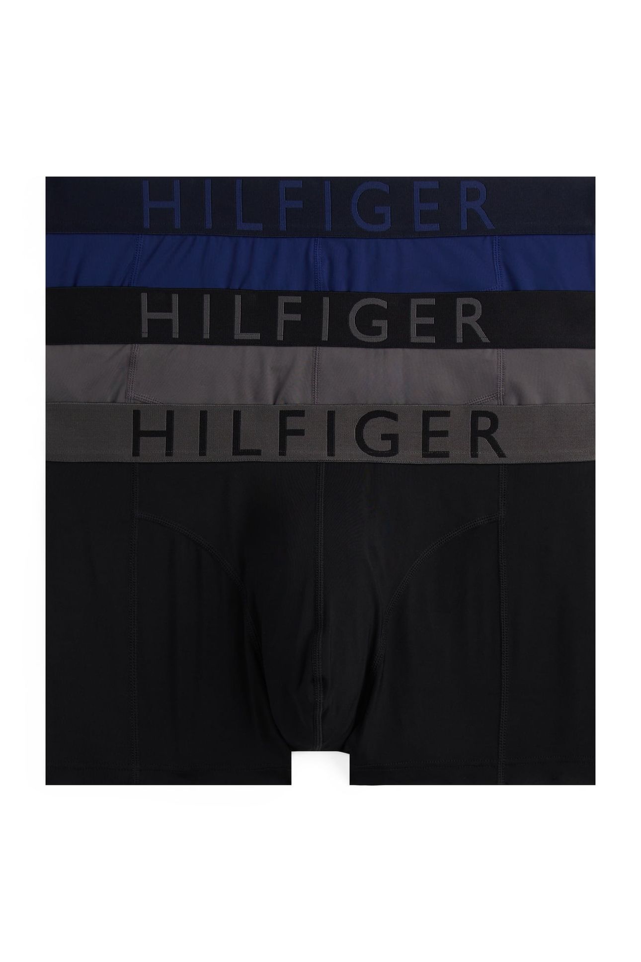 3-PACK TRUNK WAISTBAND DARK ASH/NAVY/BLACK 1