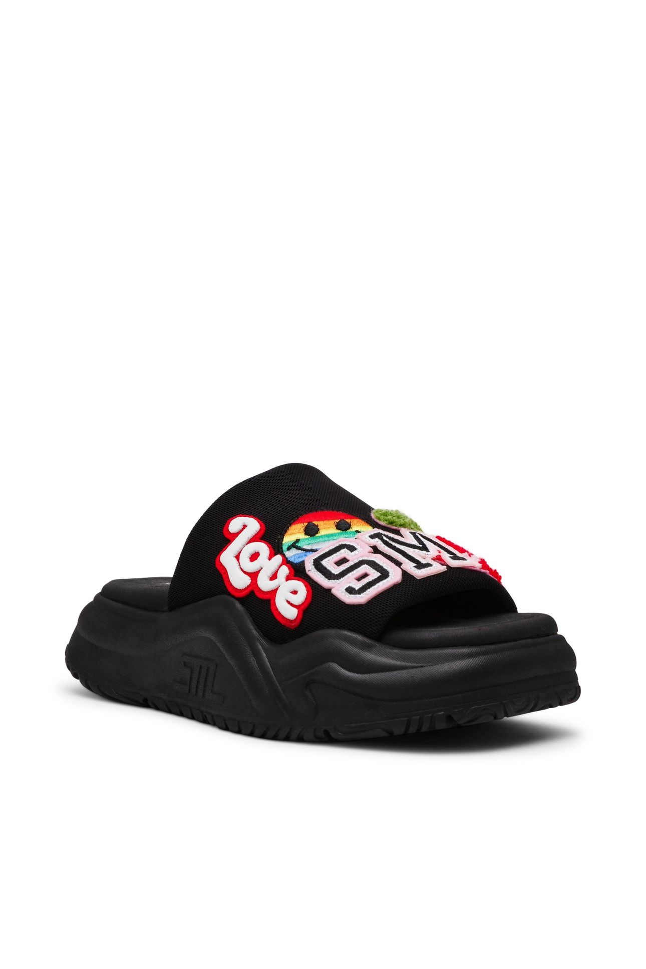 SPANKY-P SLIDES BLACK 2