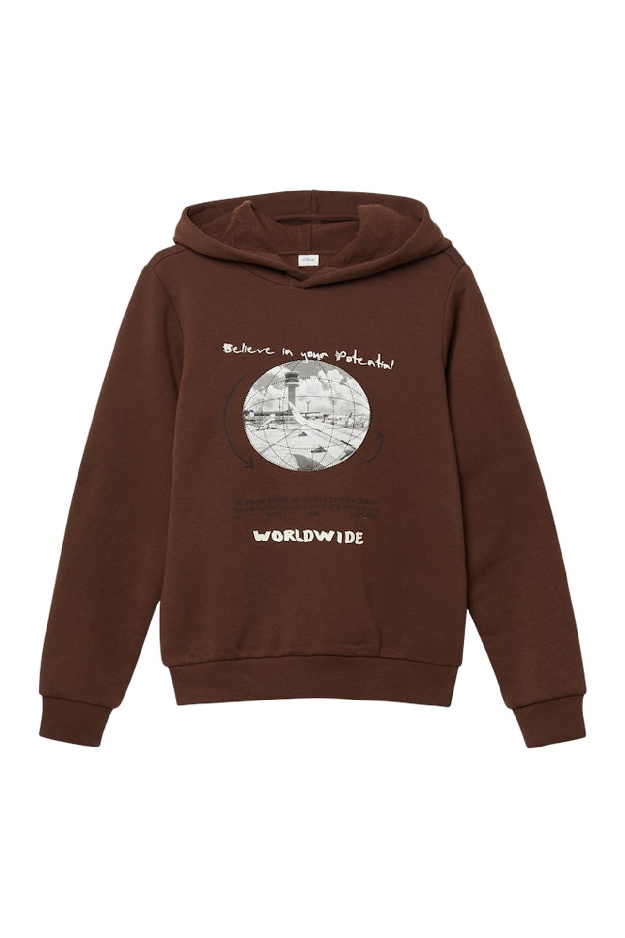 S.OLIVER SWEATSHIRTS BROWN 1