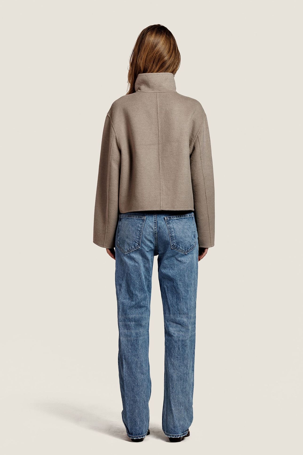 GIANNA WOOL JACKET DRIZZLE 3