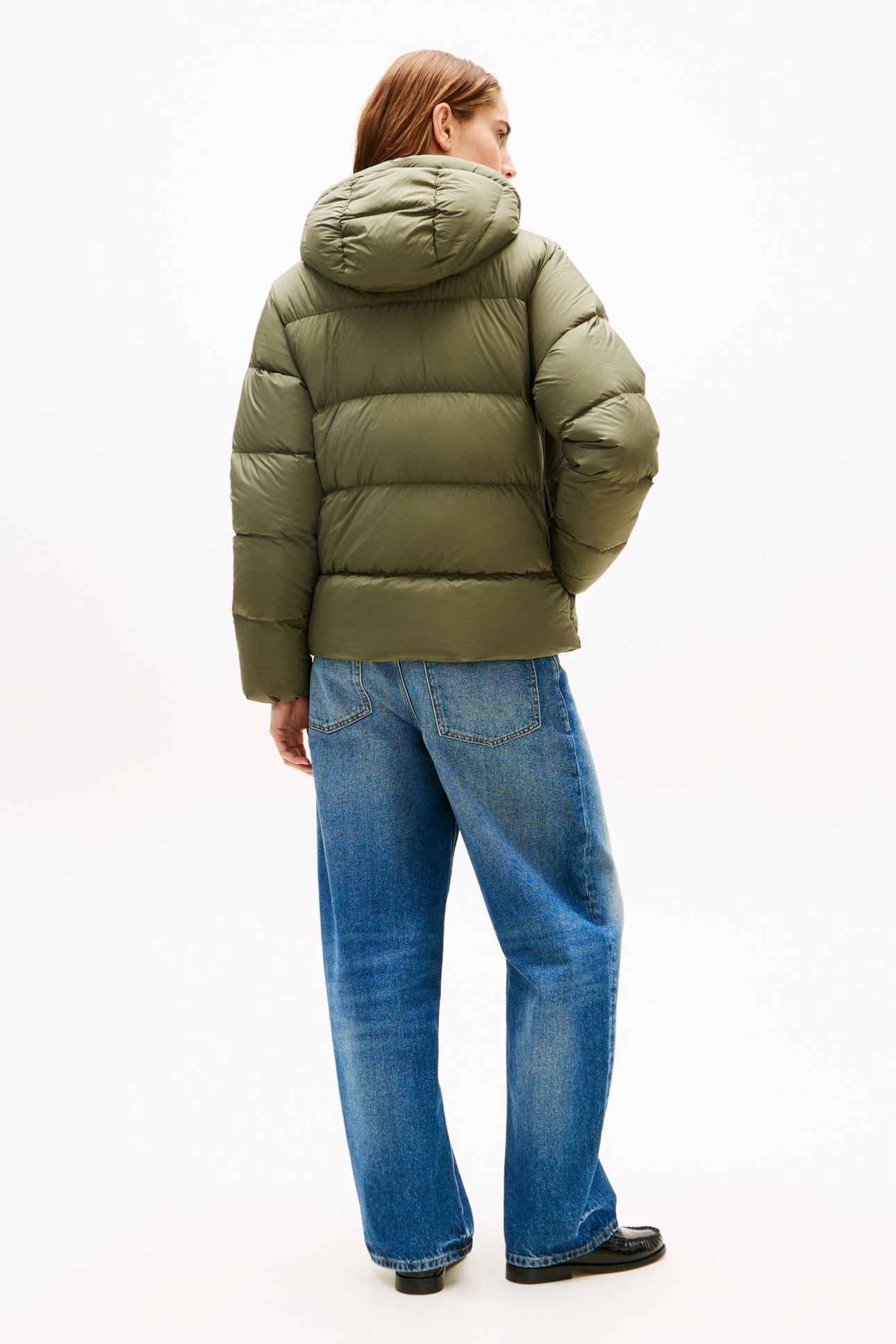 MODERN DOWN REG JACKET UTILITY OLIVE 2