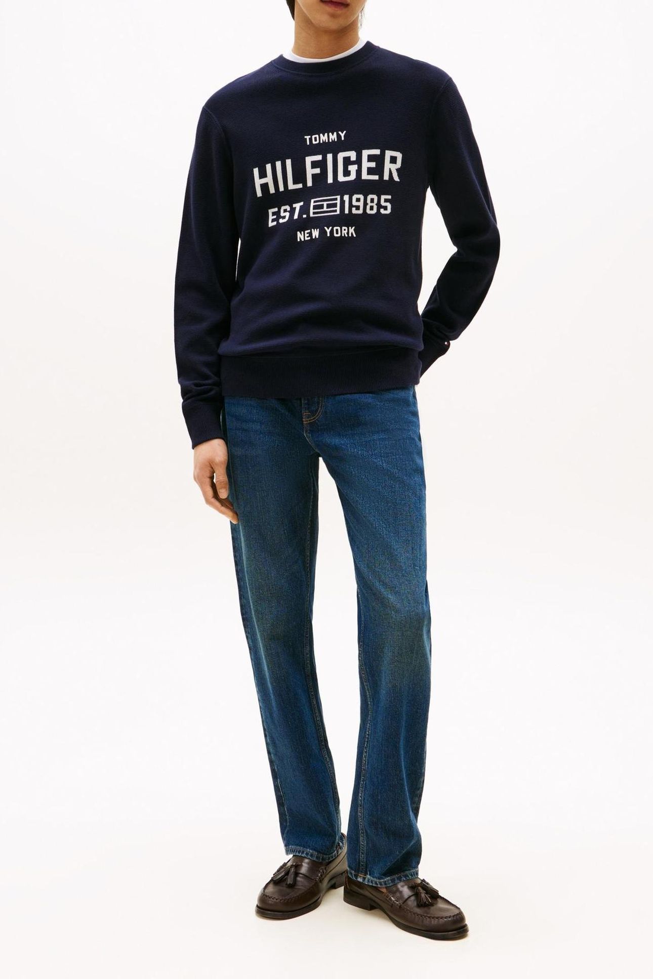 ATHLEISURE CREW NECK DESERT SKY 1