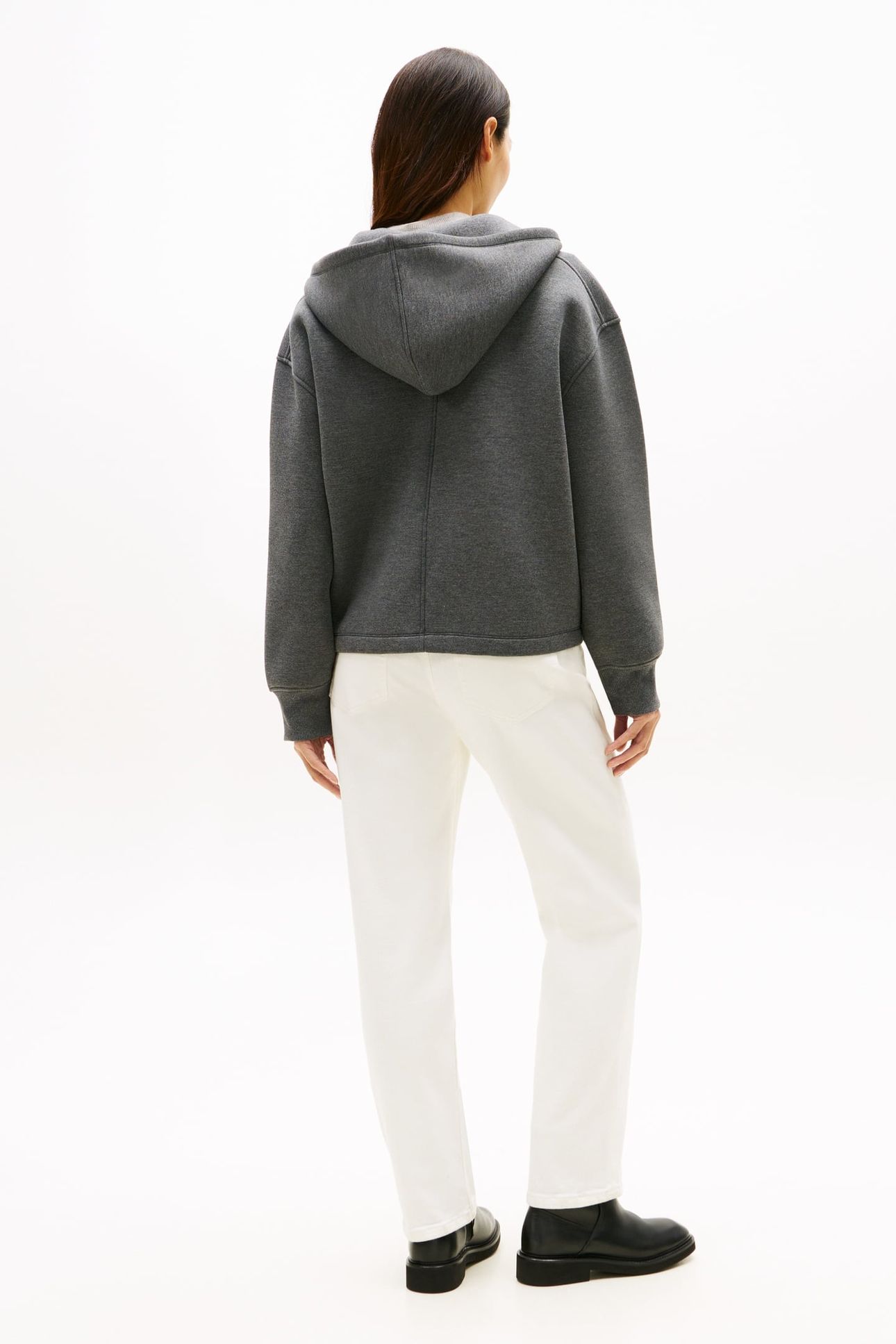 TH SCRIPT INTERLOCK MED GREY HEATHER 2