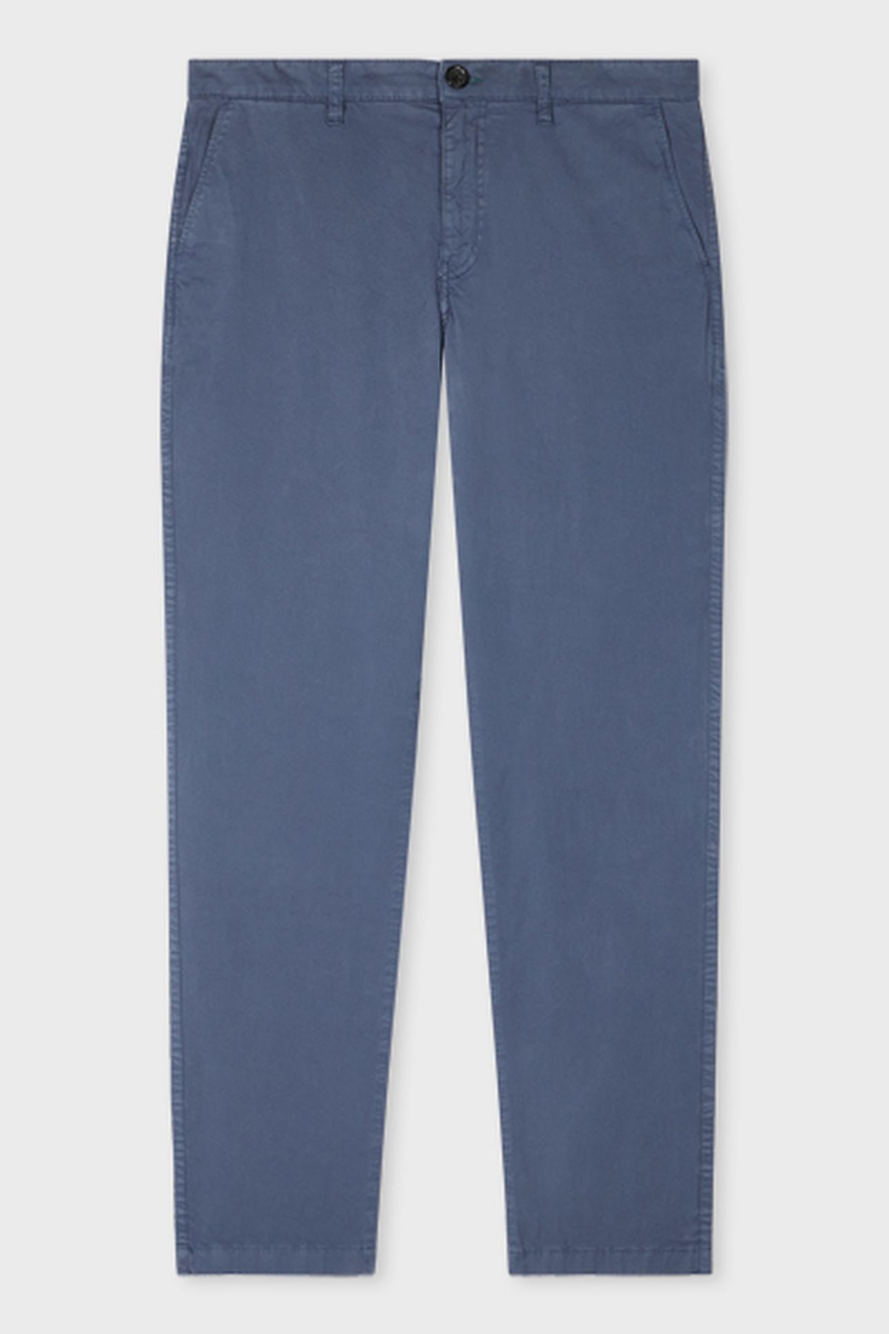 MENS TAPERED FIT STITCHED CHINO INDIGO 5