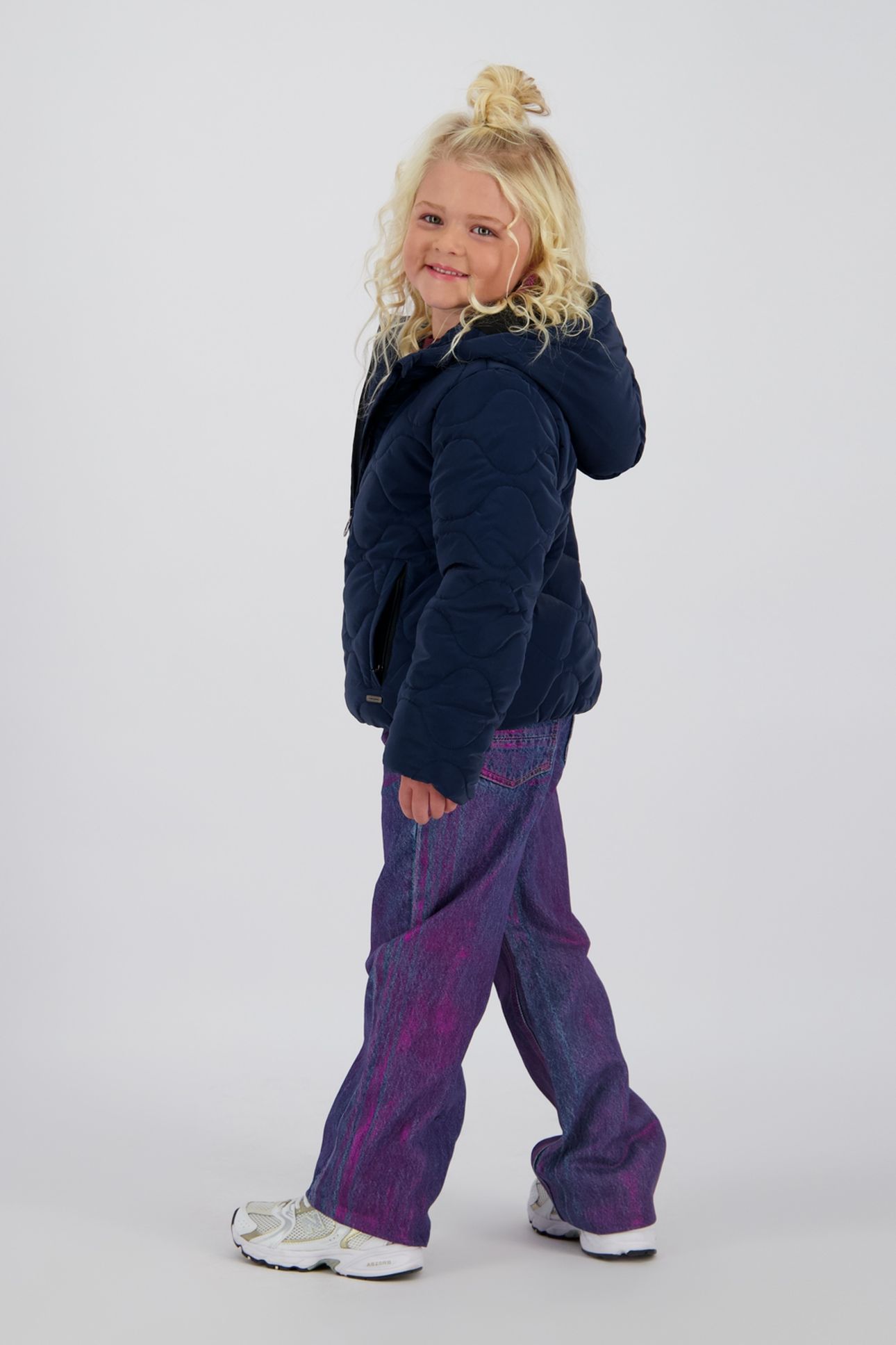 GIRLS TANIJE JACKET OUTDOOR DARK BLUE 3