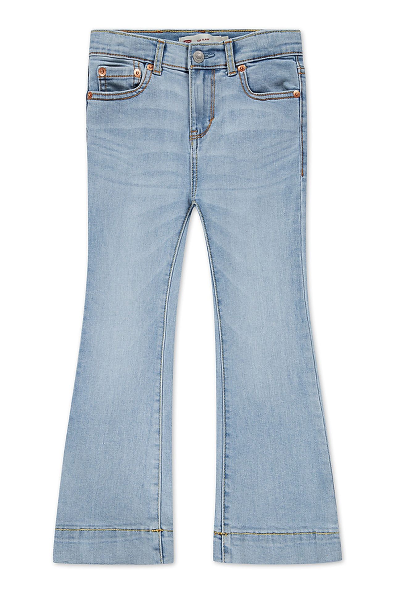 GIRLS 726 FLARE JEAN DESERT SKY 2