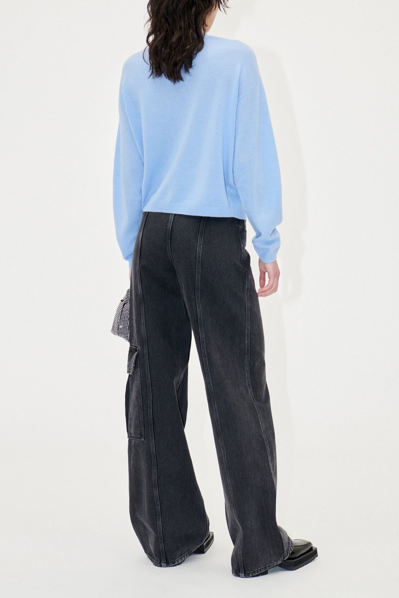 PAUL PANTS LONG STONE WASH GREY 4