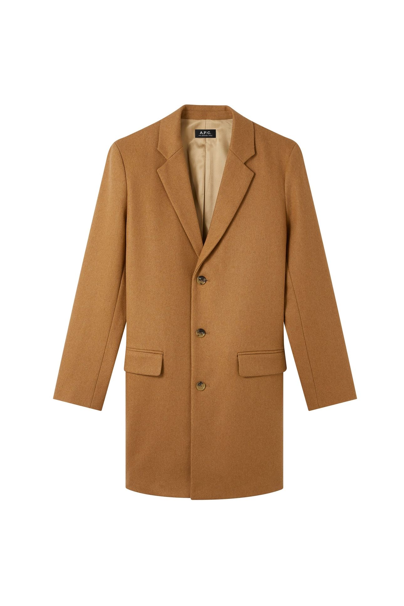UNISEX COAT VISCONTI HEATHERED BEIGE 2