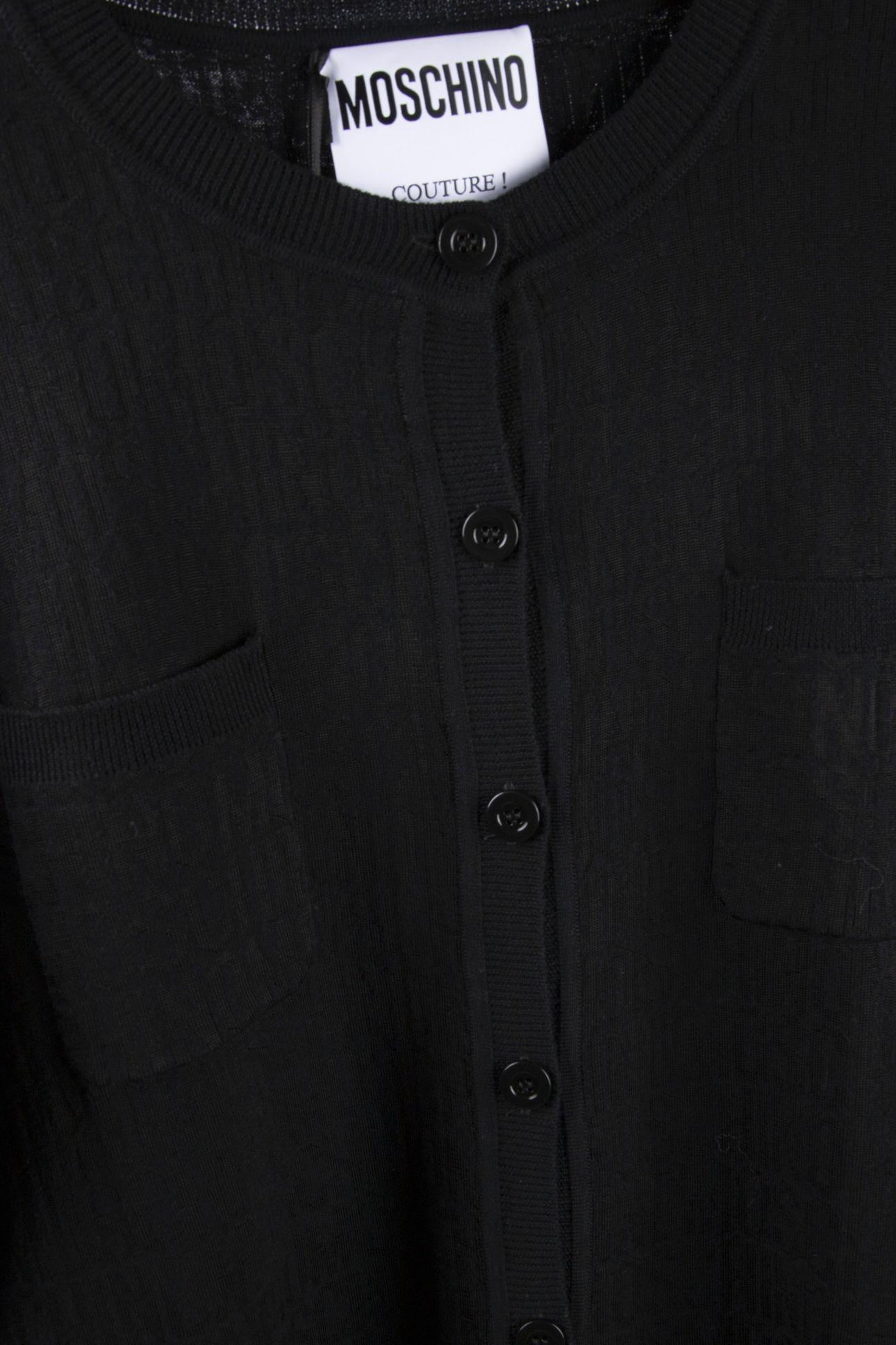 KNITTED JACKET BLACK 4