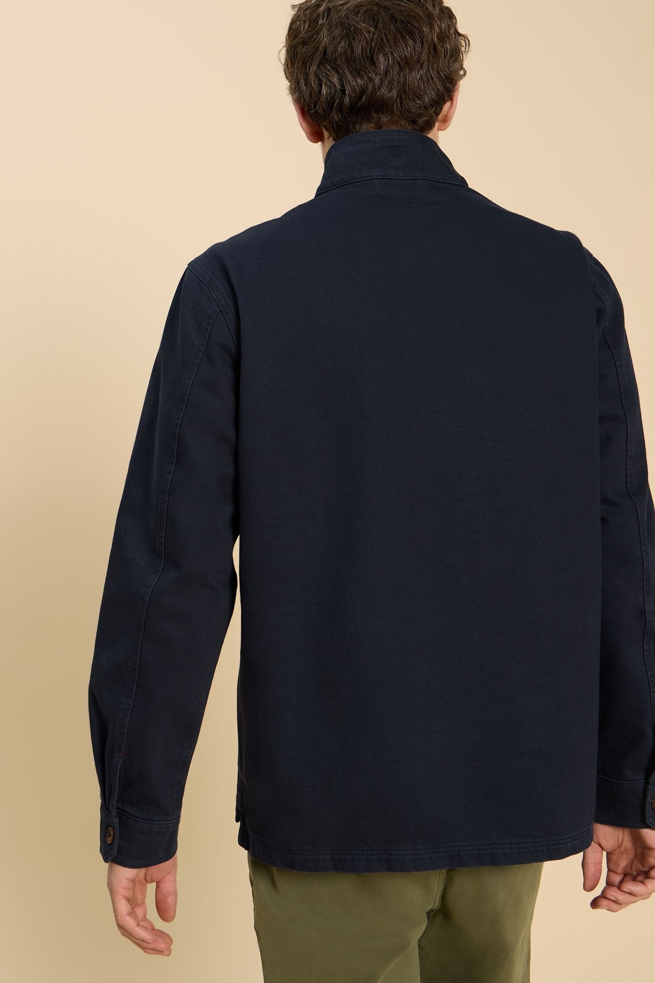 MCCARTHY FUNNEL NECK DARK NAVY 3