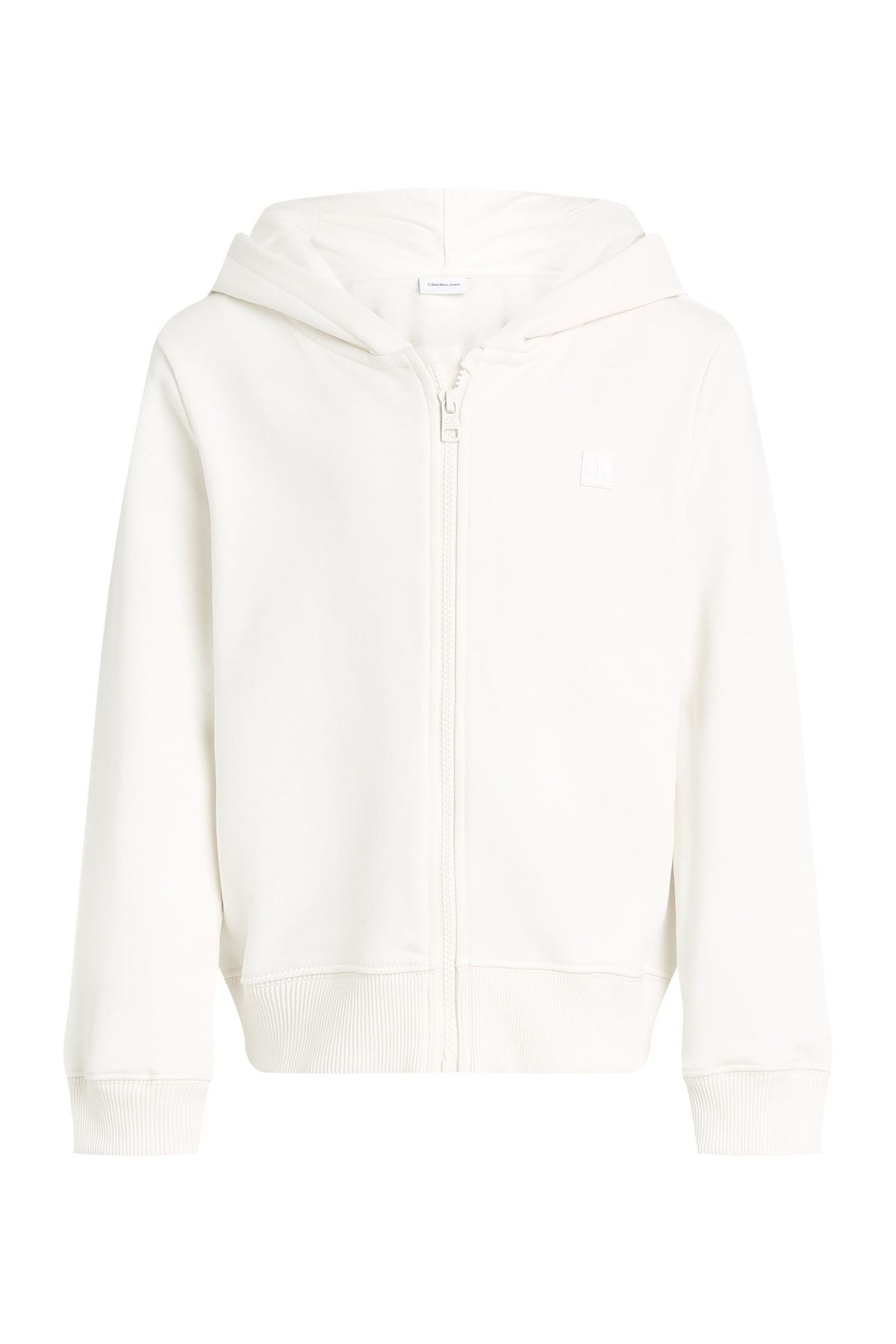 UNISEX MINI BADGE ZIP-THROUGH TOFU 3